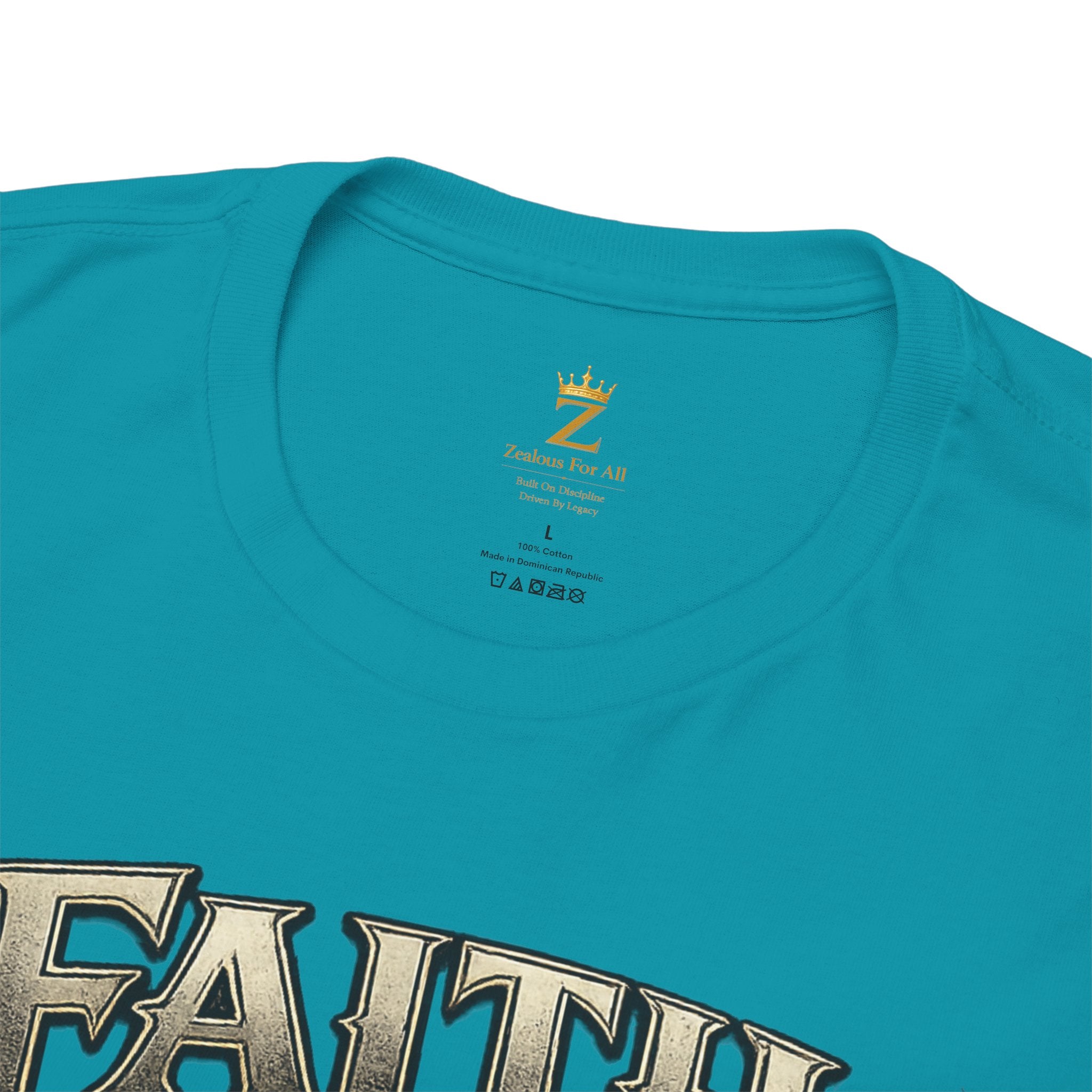 Adult Faith Prevails T‑Shirt (Purple Anchor) Printify