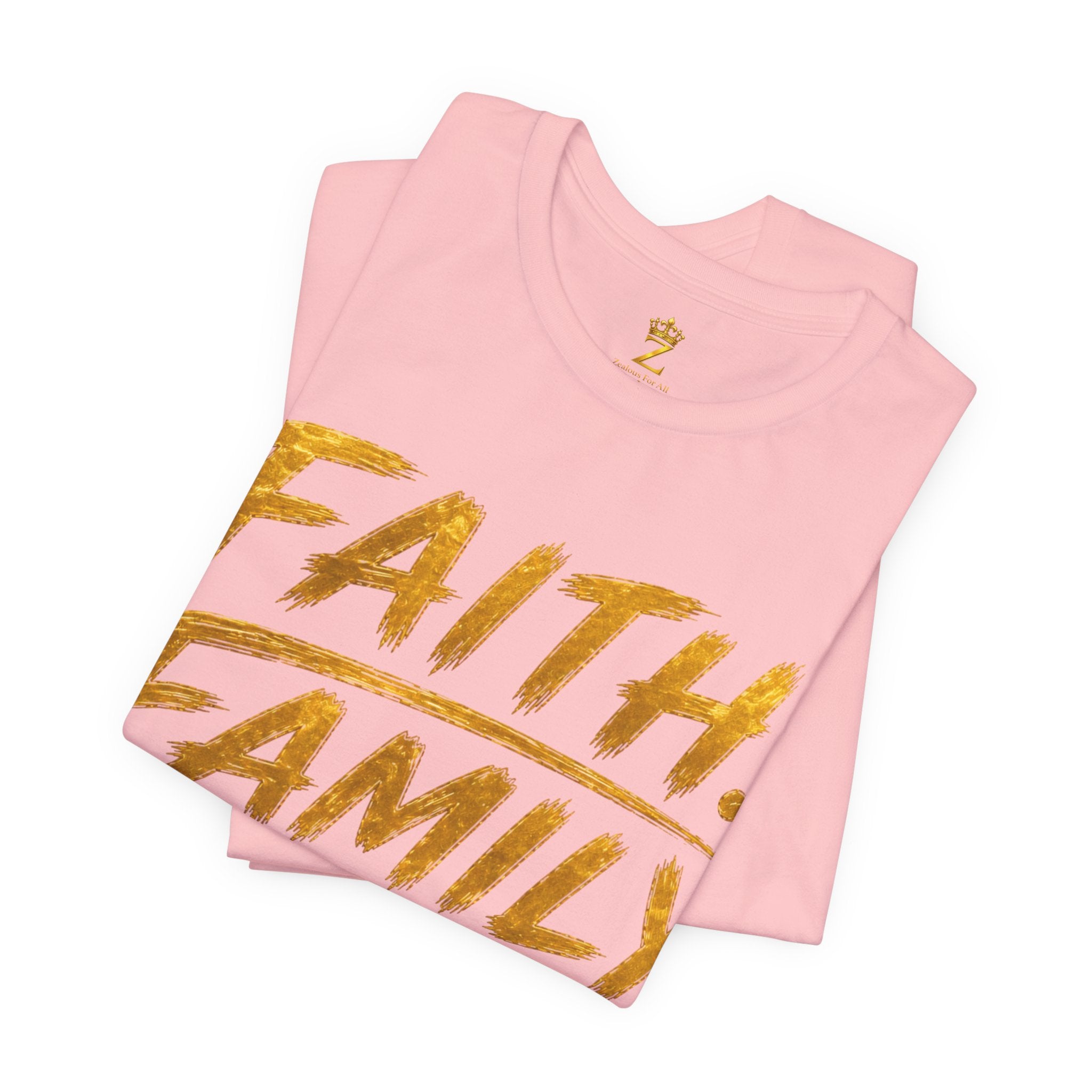 Faith. Family. Funds. T-Shirt — Inspirational Faith & Family Graphic Tee