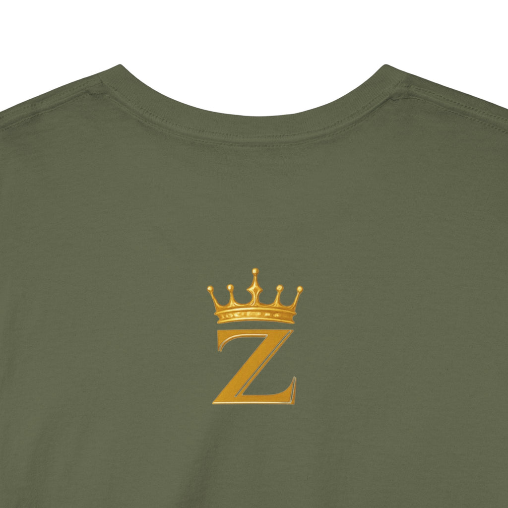 Unisex Zealous For All T-Shirt (Gold Logo (with Back logo) T-shirt) Printify