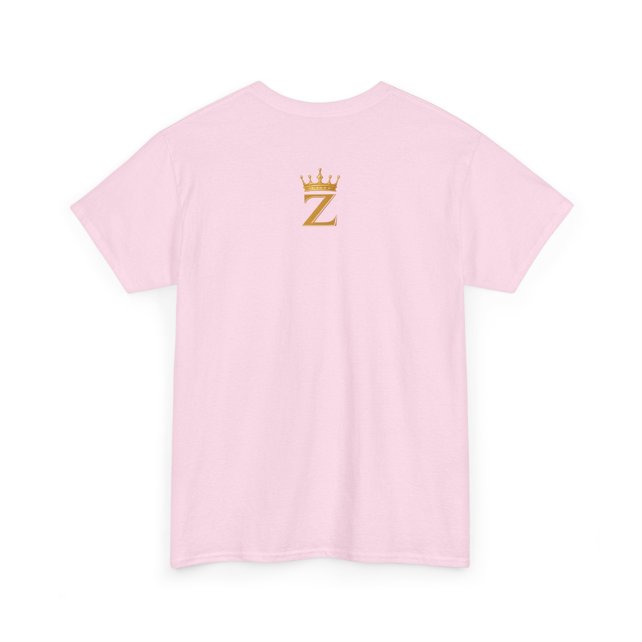 Unisex Zealous For All T-Shirt (Gold Logo (with Back logo) T-shirt) Printify