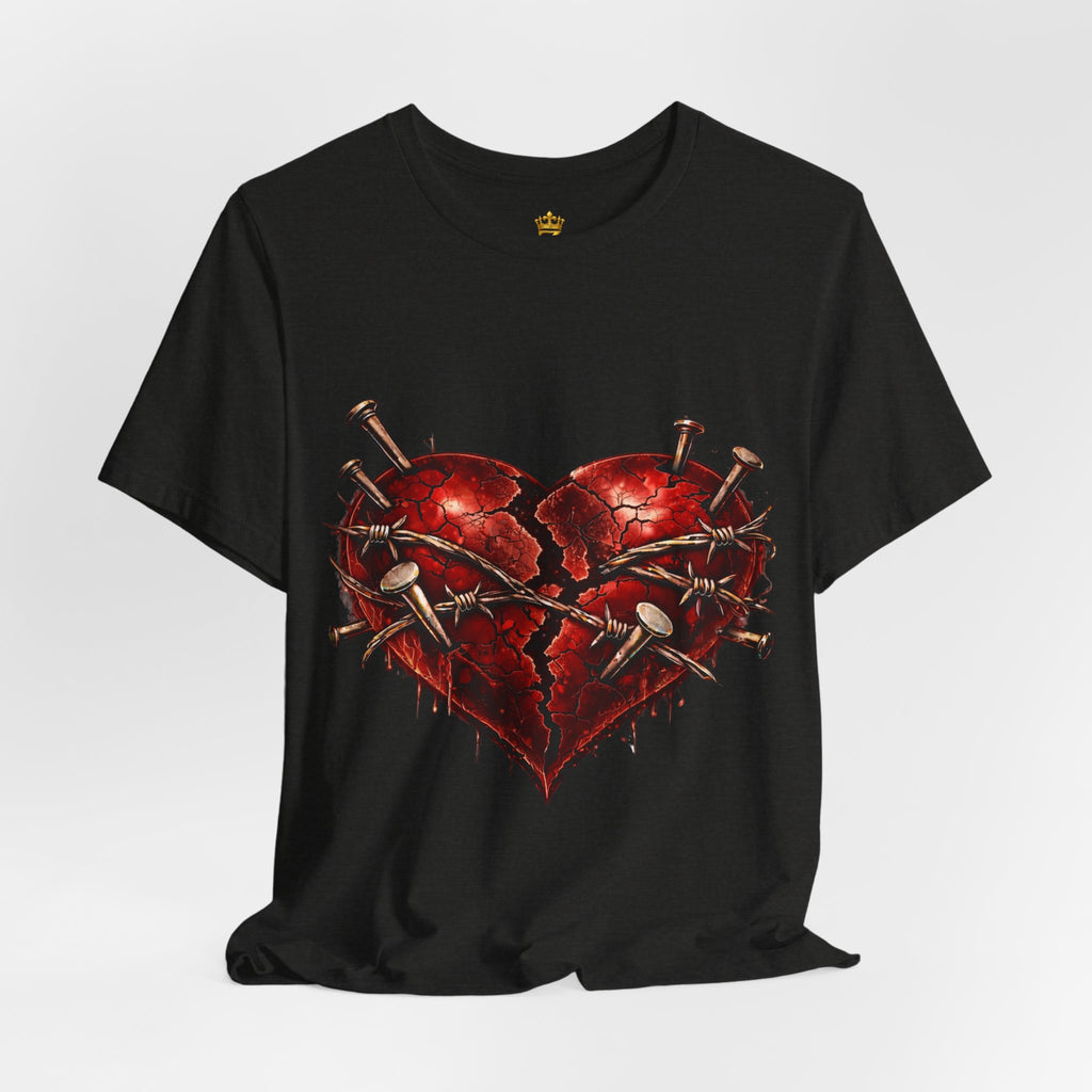 Red Heart T-Shirt (Discipline Over Emotions)