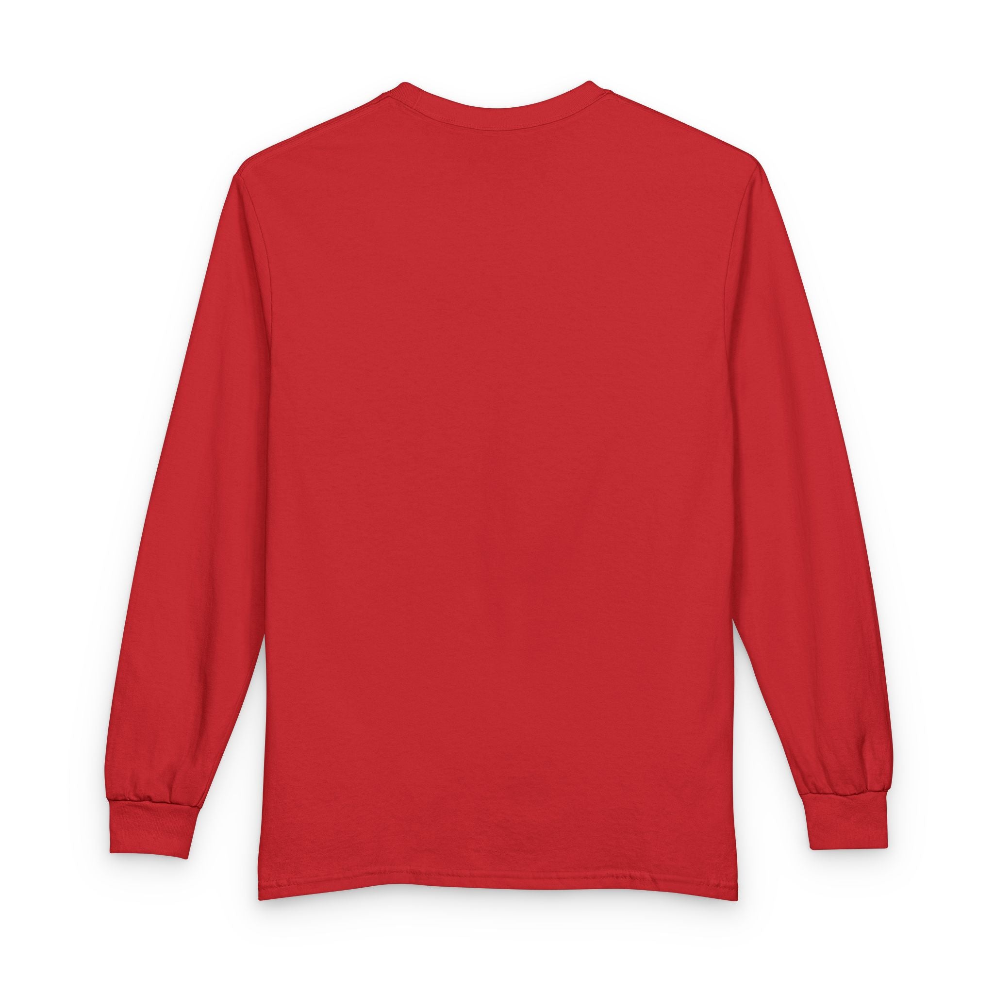 Long Sleeve Shirt — "Zealous For All" Gold Crown Logo, Printify