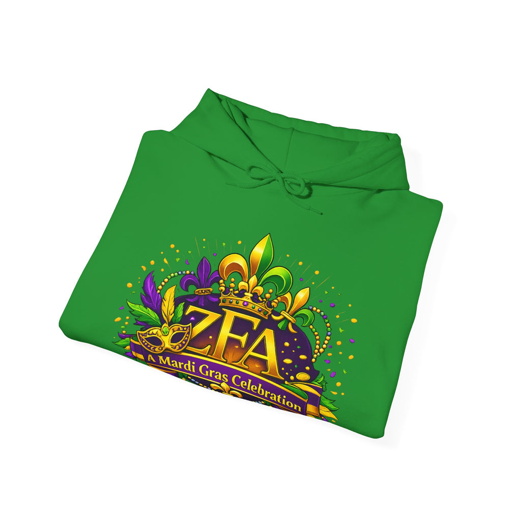 COMING WINTER... ZFA Mardi Gras Celebration Hoodie — Mardi Gras Edition Printify
