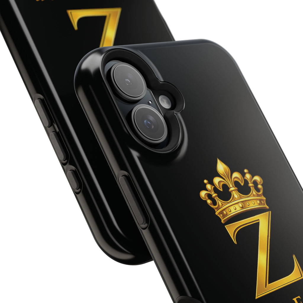 ZFA Phone Case  — "Zealous For All" Gold Crown Impact-Resistant Case Printify