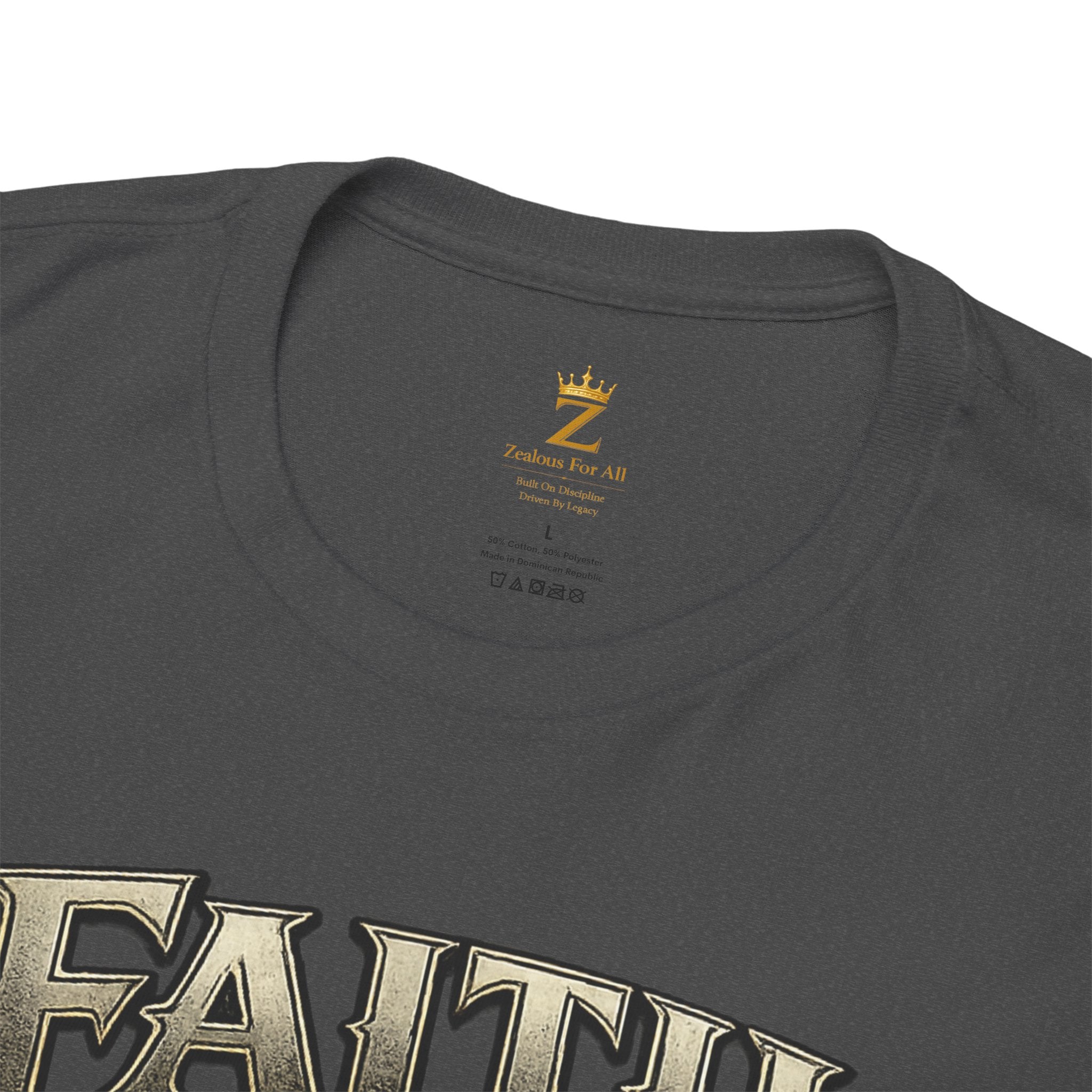 Adult Faith Prevails T‑Shirt (Blue Anchor) Printify