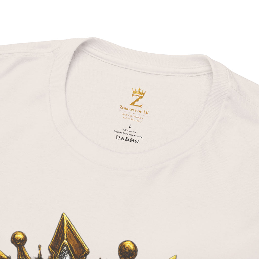 Adult Legacy Above Fame Graphic T-Shirt (Gold Drip) - Zealous For All