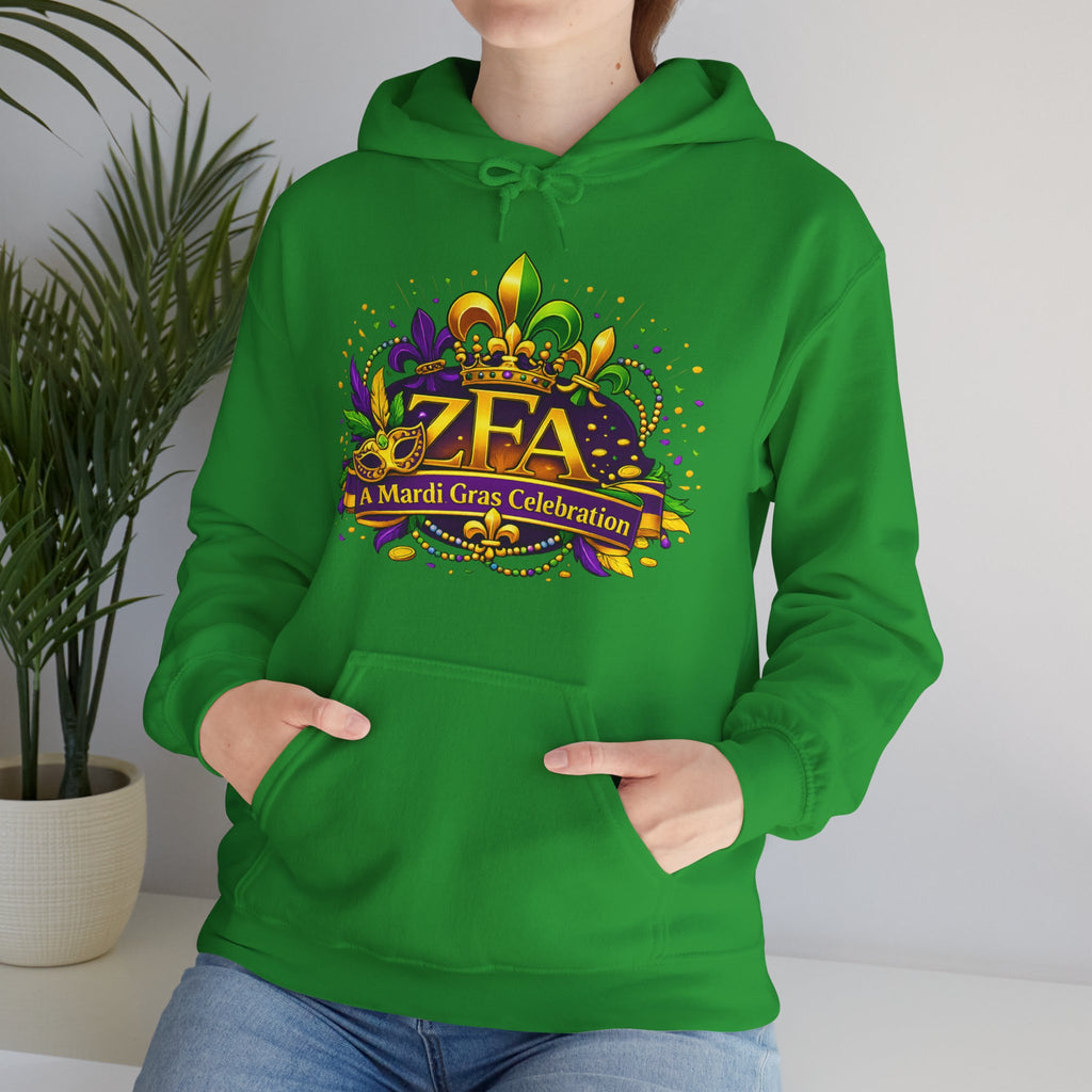 COMING WINTER... ZFA Mardi Gras Celebration Hoodie — Mardi Gras Edition Printify