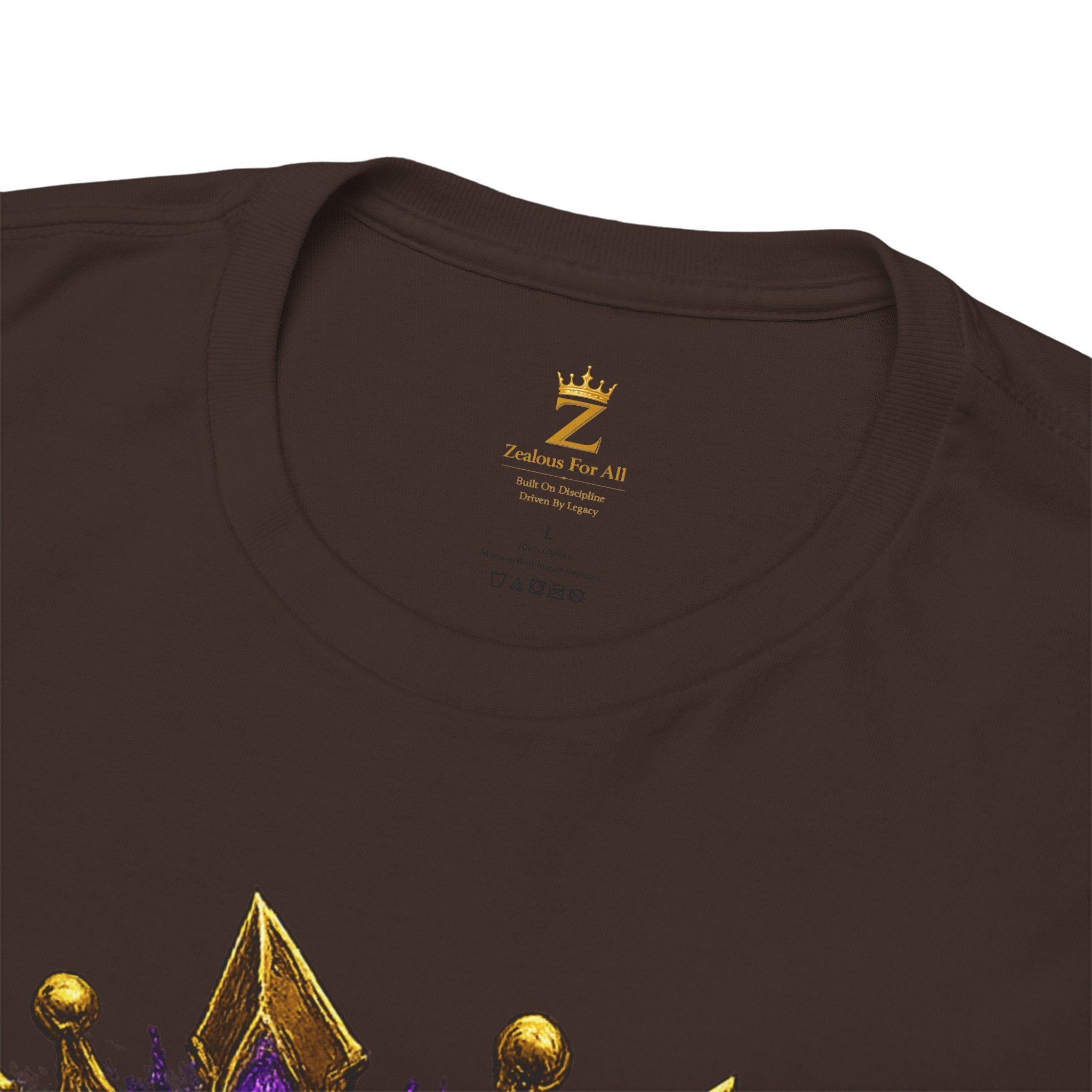 Adult Legacy Above Fame Graphic T-Shirt (Purple Drip) - Zealous For All