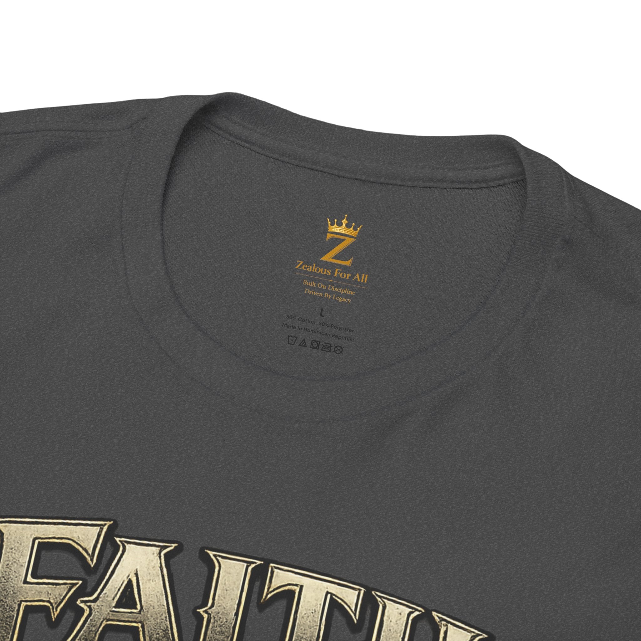 Adult Faith Prevails T‑Shirt (Black Anchor) Printify