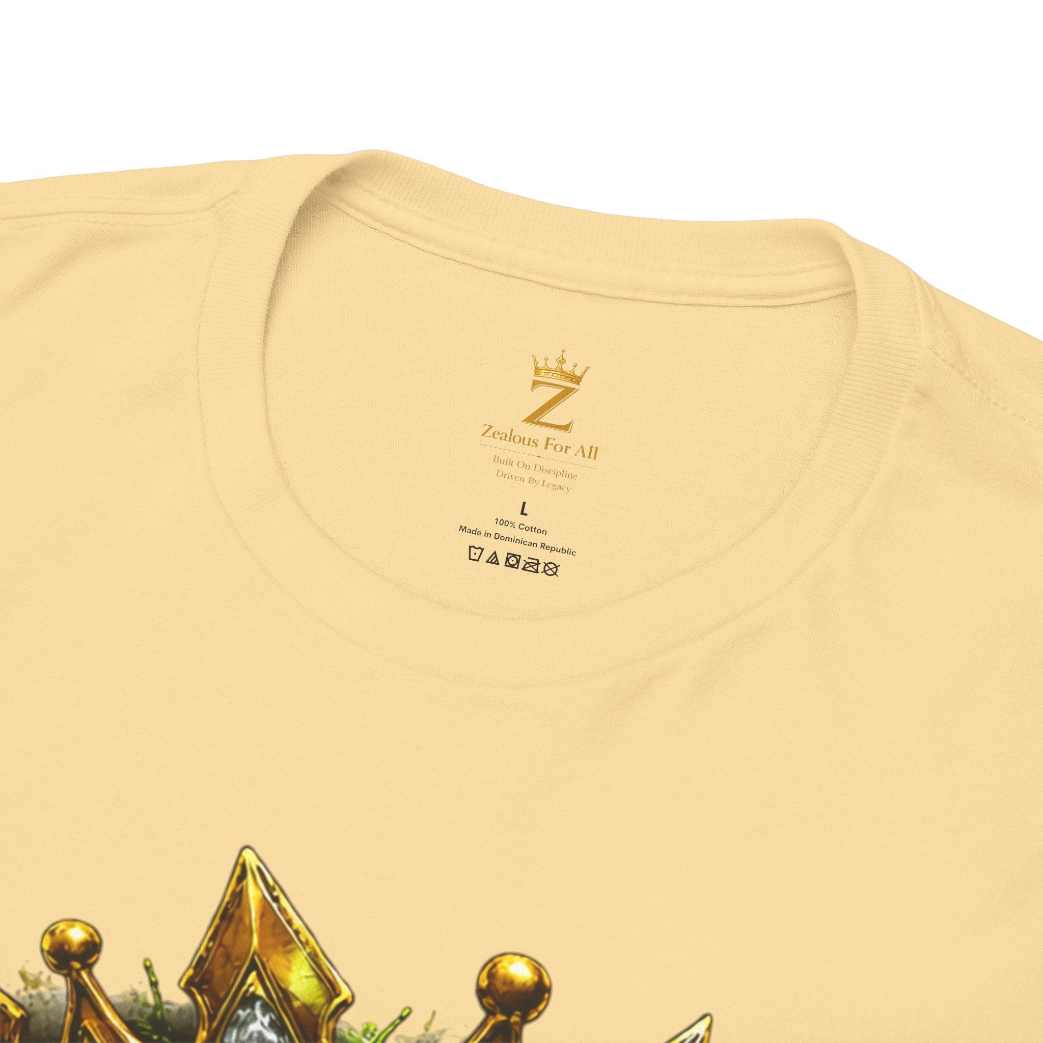 Adult Legacy Above Fame Graphic T-Shirt (Lime Green Drip) - Zealous For All