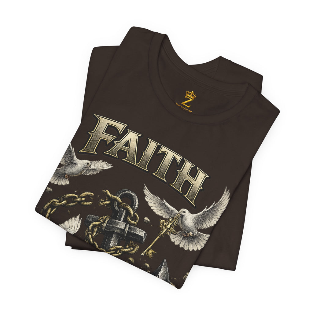 Faith Prevails T‑Shirt (Black Anchor) Printify
