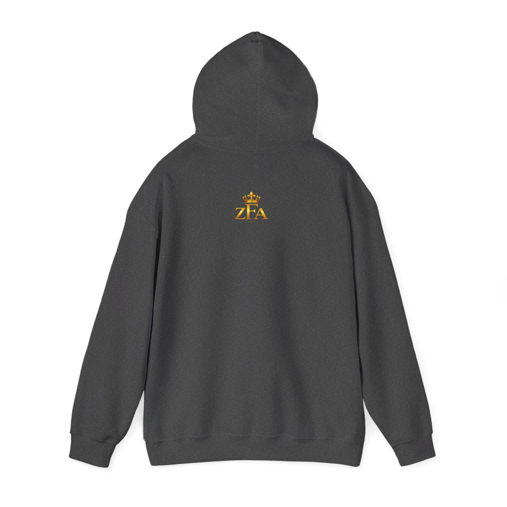 Zealous For All Hoodie — Gold Logo Printify