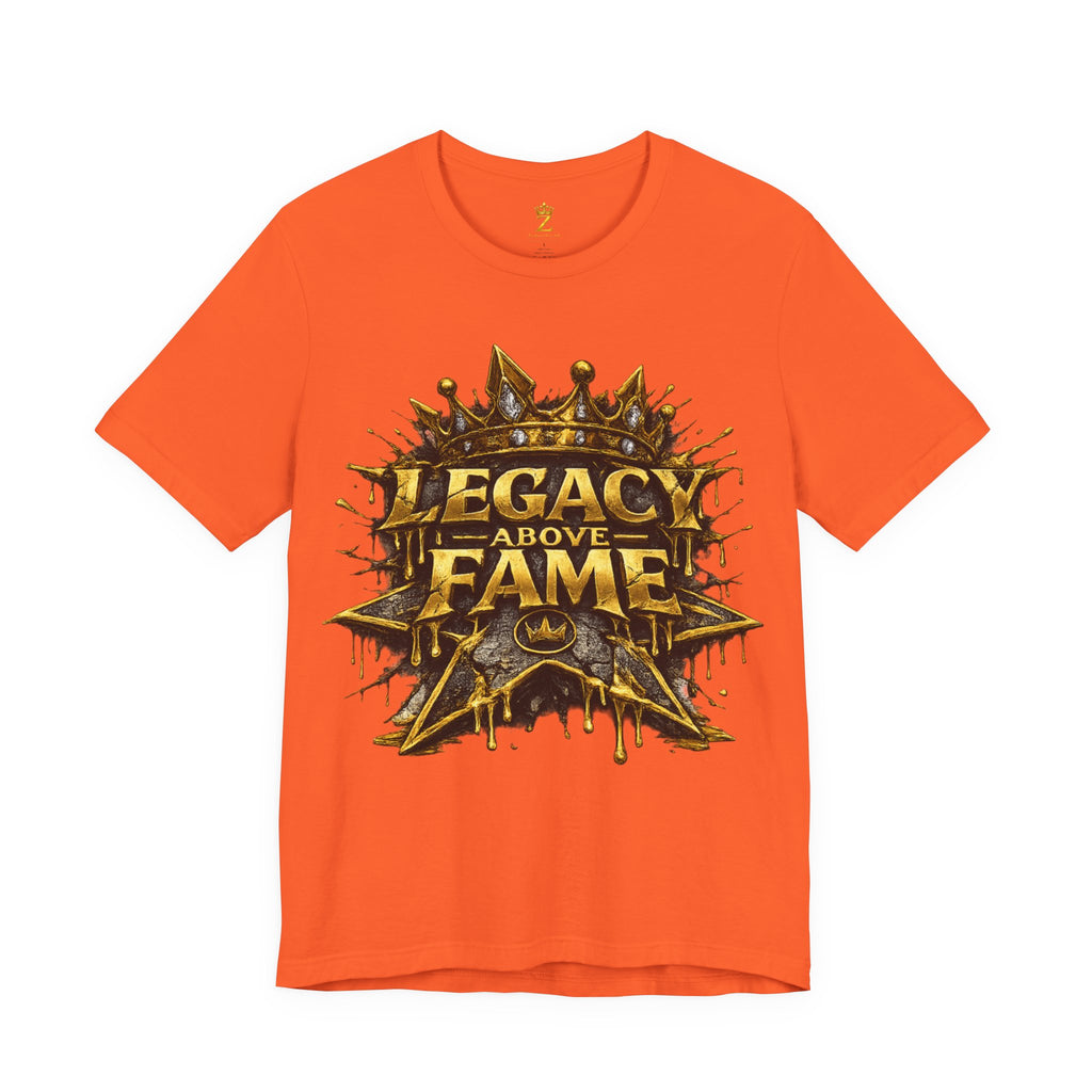 COMING SOON... Legacy Above Fame Graphic Tee (Gold Crown) Printify