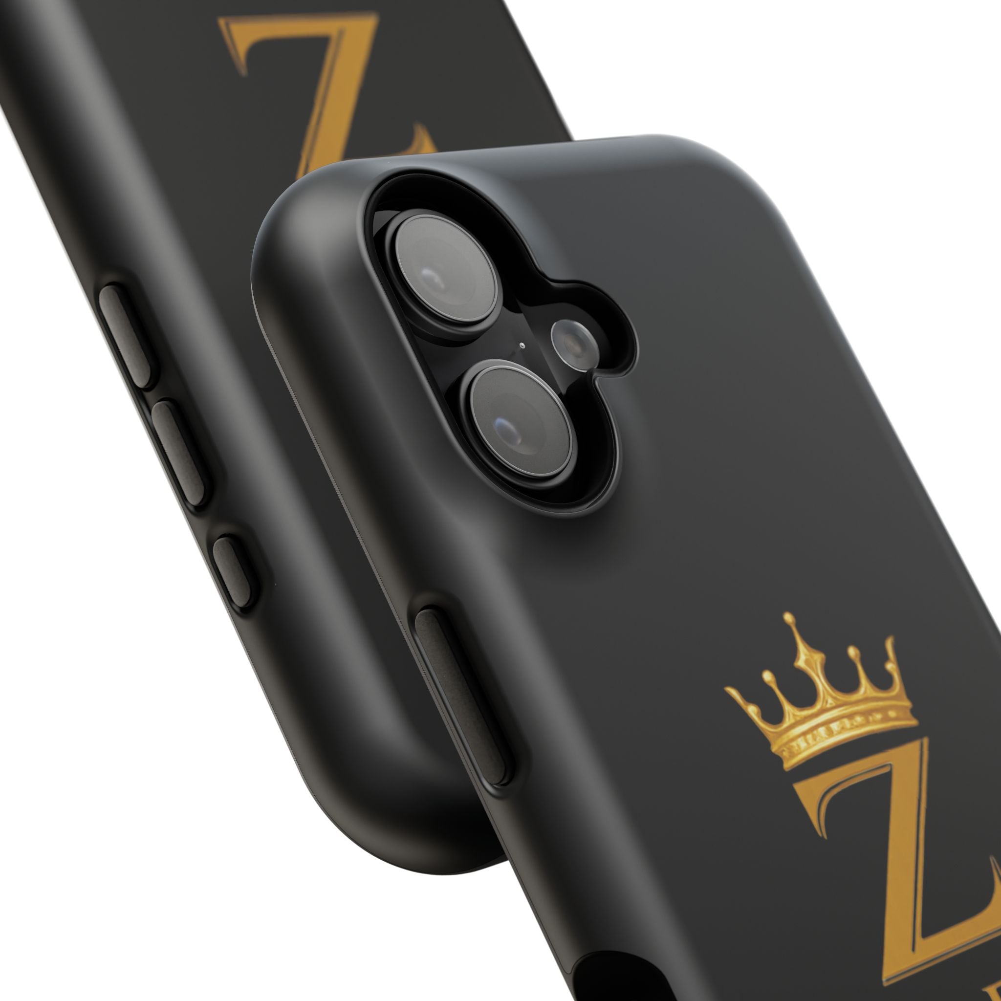 Phone Case — "Zealous For All" Gold Crown Impact-Resistant Case Printify