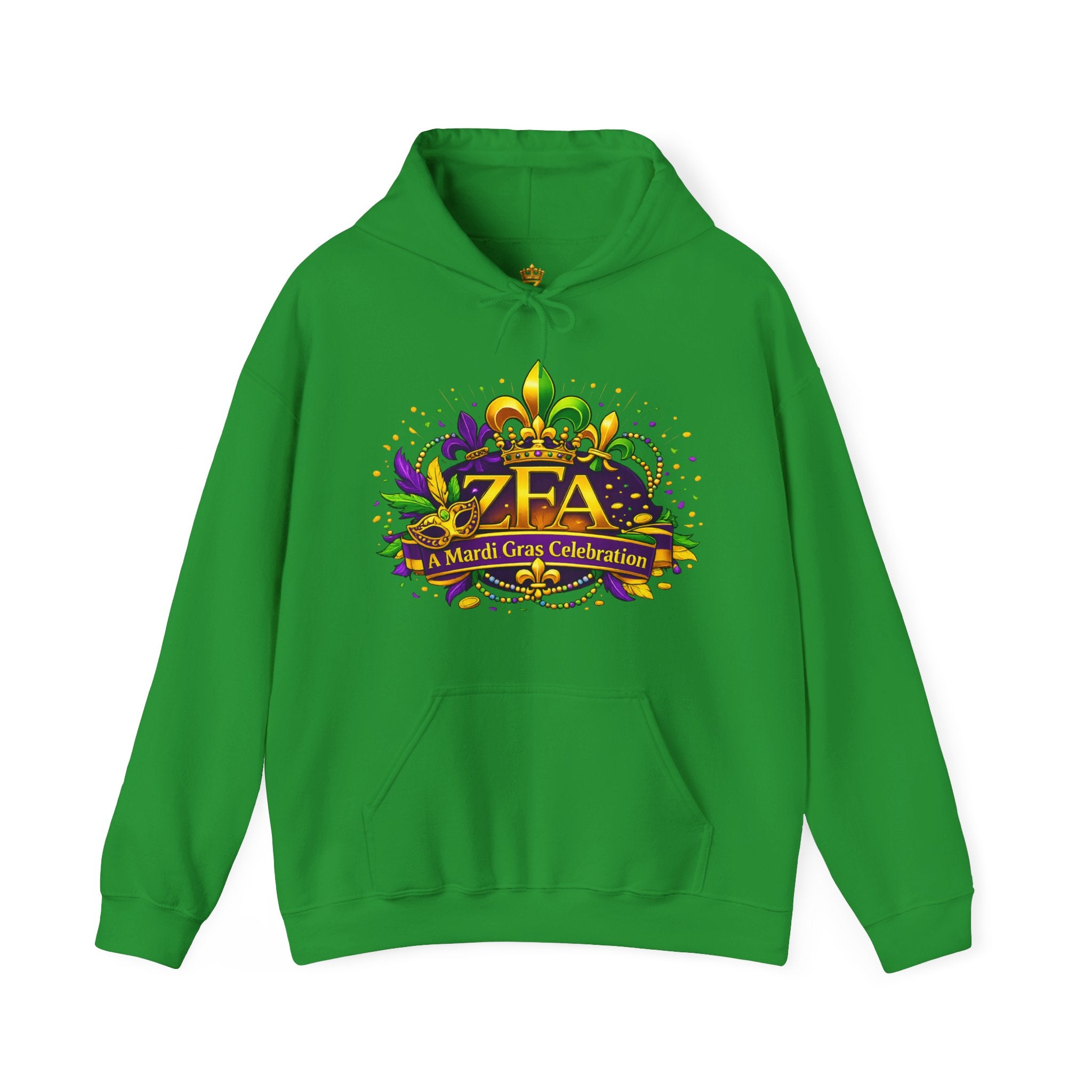 COMING WINTER... ZFA Mardi Gras Celebration Hoodie — Mardi Gras Edition Printify