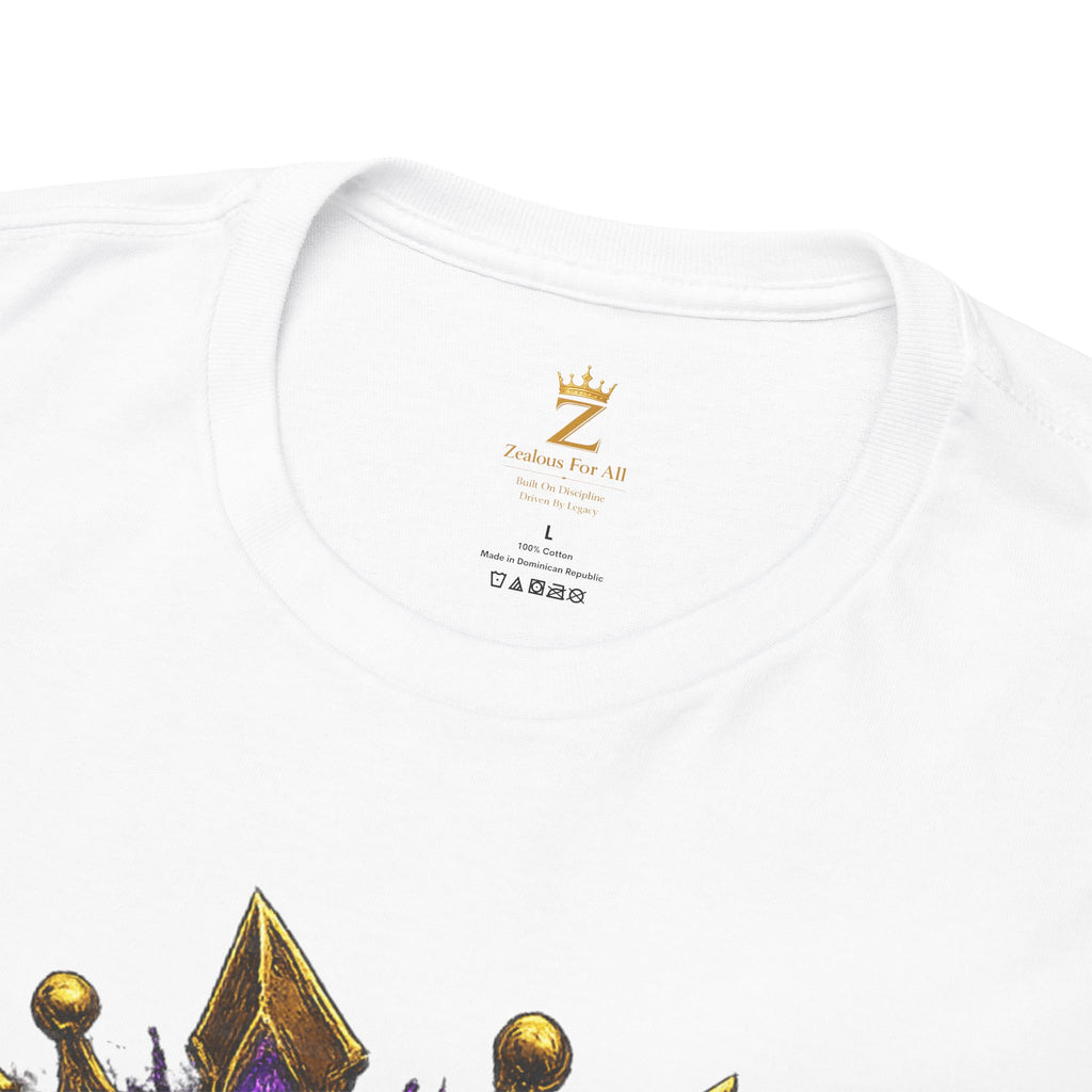 Adult Legacy Above Fame Graphic T-Shirt (Purple Drip) - Zealous For All