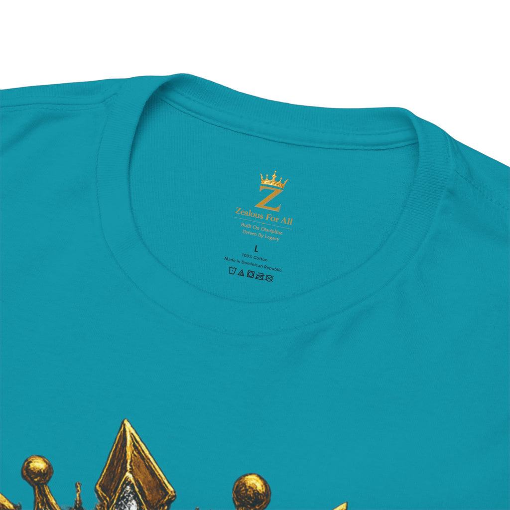 Adult Legacy Above Fame Graphic T-Shirt (Gold Drip) - Zealous For All