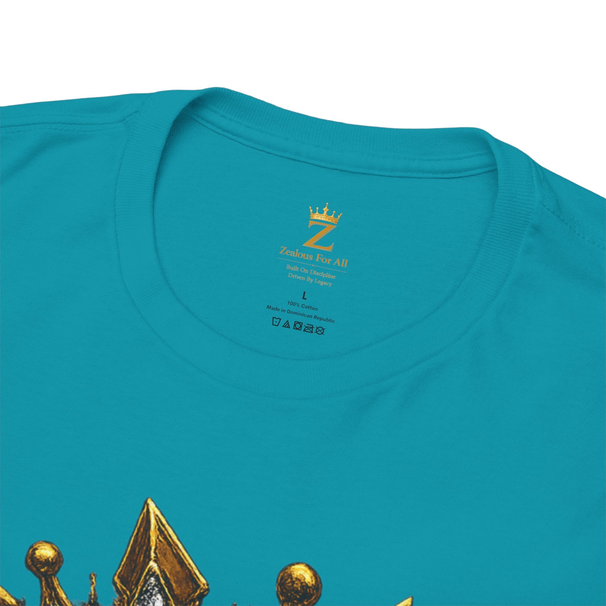 Adult Legacy Above Fame Graphic T-Shirt (Gold Drip) - Zealous For All