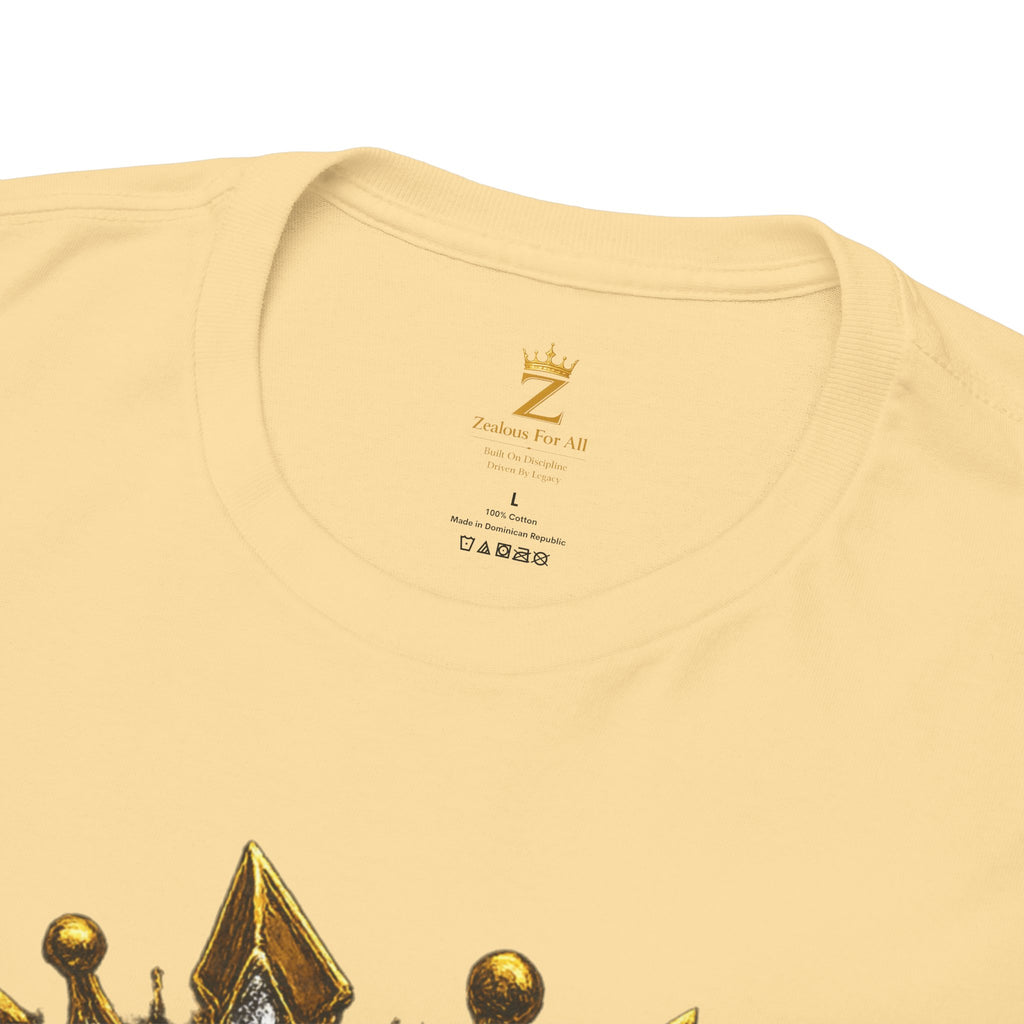 Adult Legacy Above Fame Graphic T-Shirt (Gold Drip) - Zealous For All