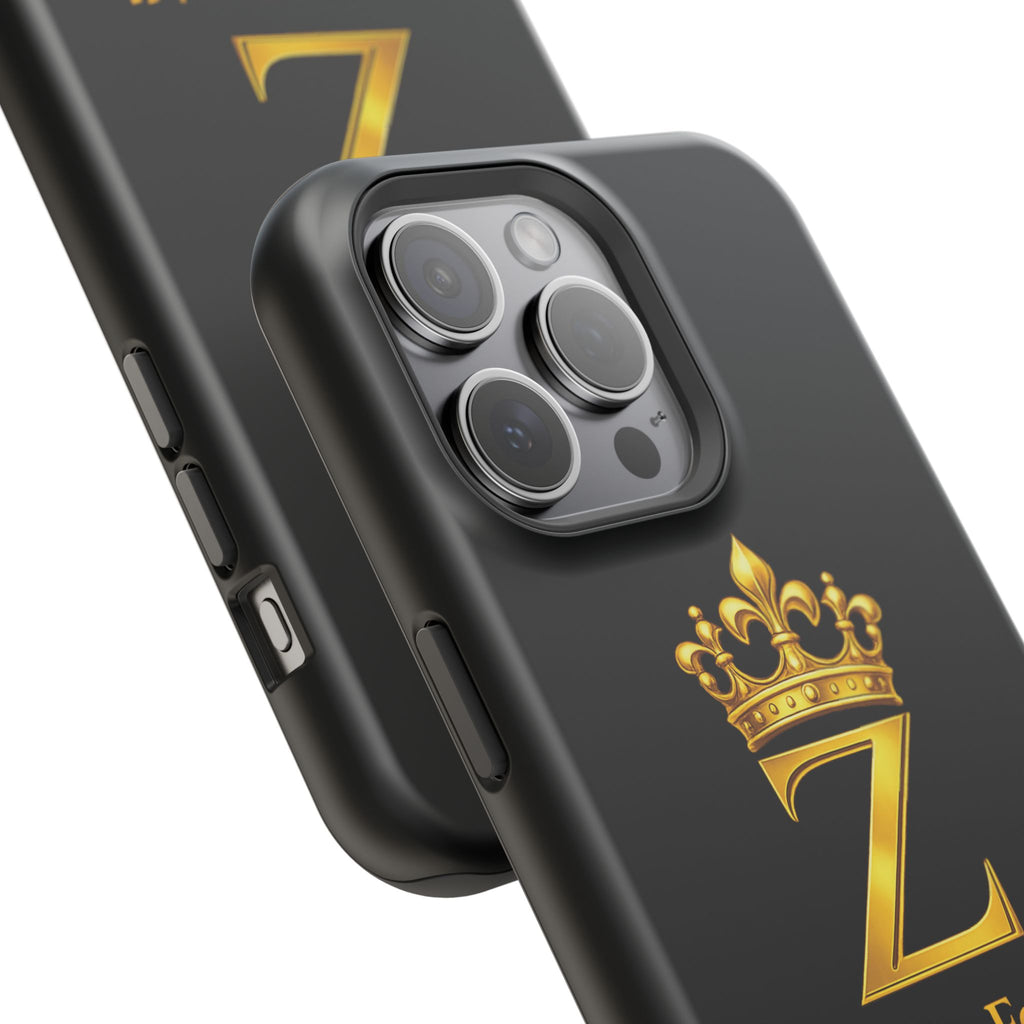 ZFA Phone Case  — "Zealous For All" Gold Crown Impact-Resistant Case Printify