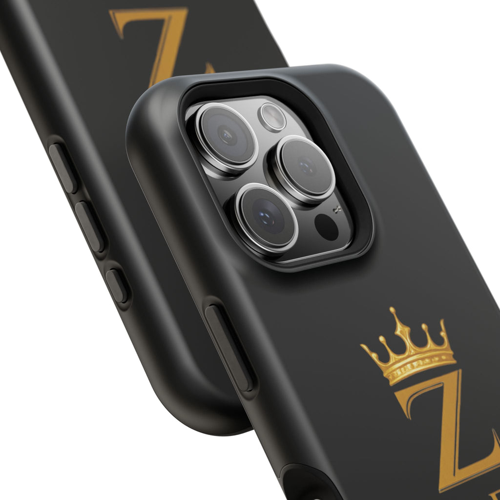 Phone Case — "Zealous For All" Gold Crown Impact-Resistant Case Printify
