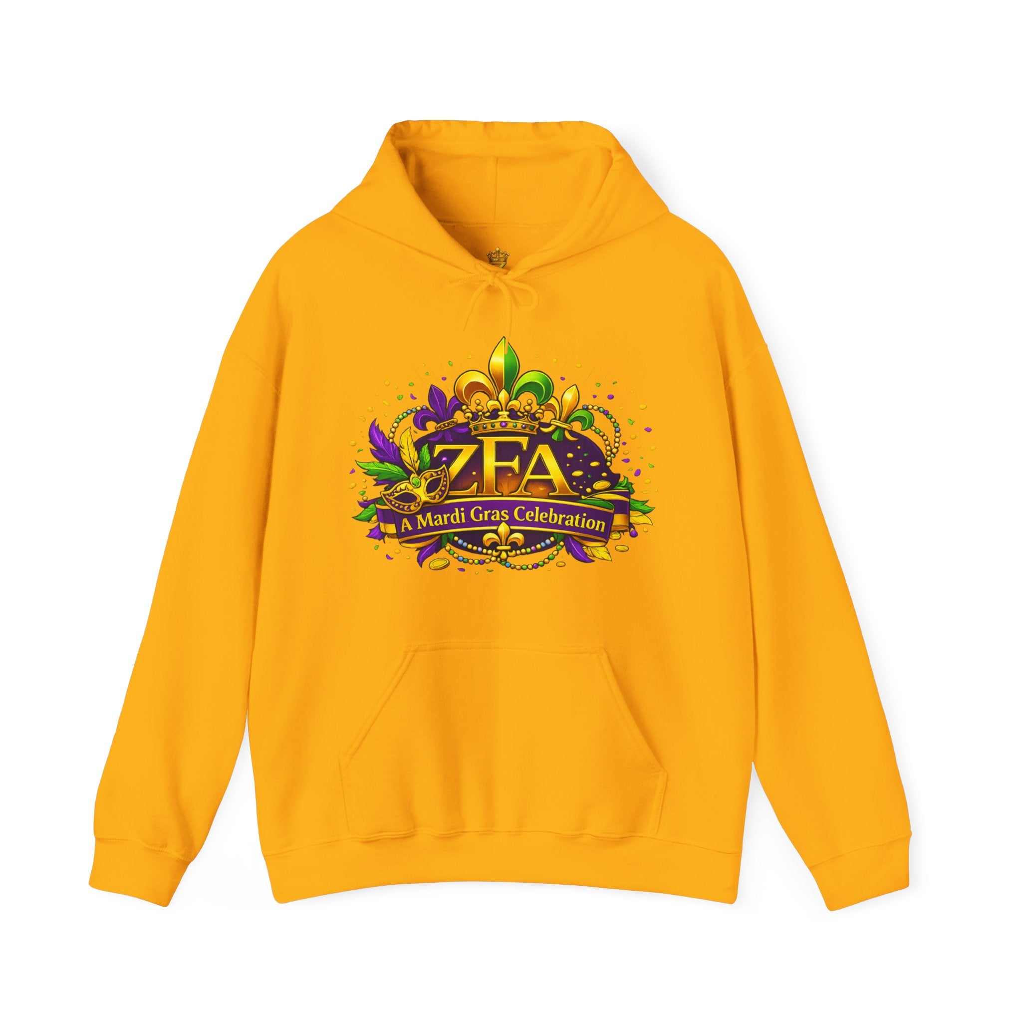 COMING WINTER... ZFA Mardi Gras Celebration Hoodie — Mardi Gras Edition Printify