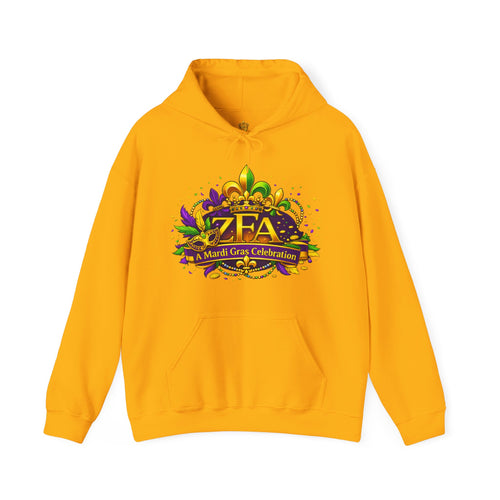 COMING WINTER... ZFA Mardi Gras Celebration Hoodie — Mardi Gras Edition Printify