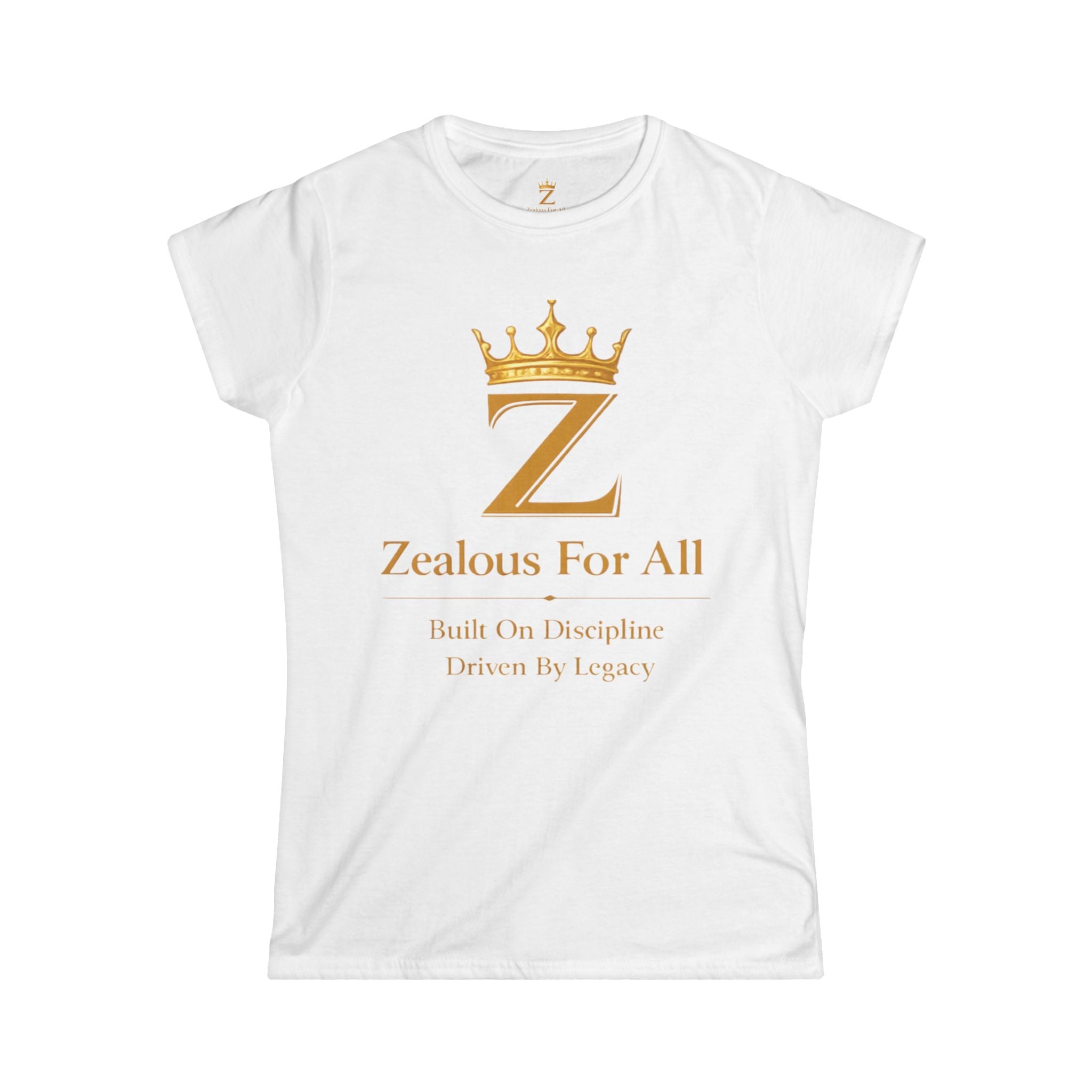 Women's Zealous For All (Gold Crown Shirt) Printify