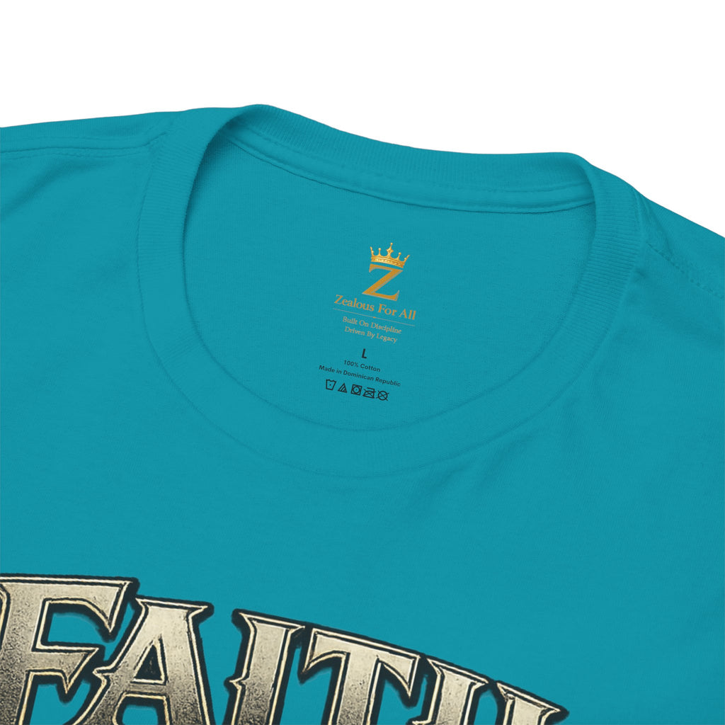 Adult Faith Prevails T‑Shirt (Blue Anchor) Printify