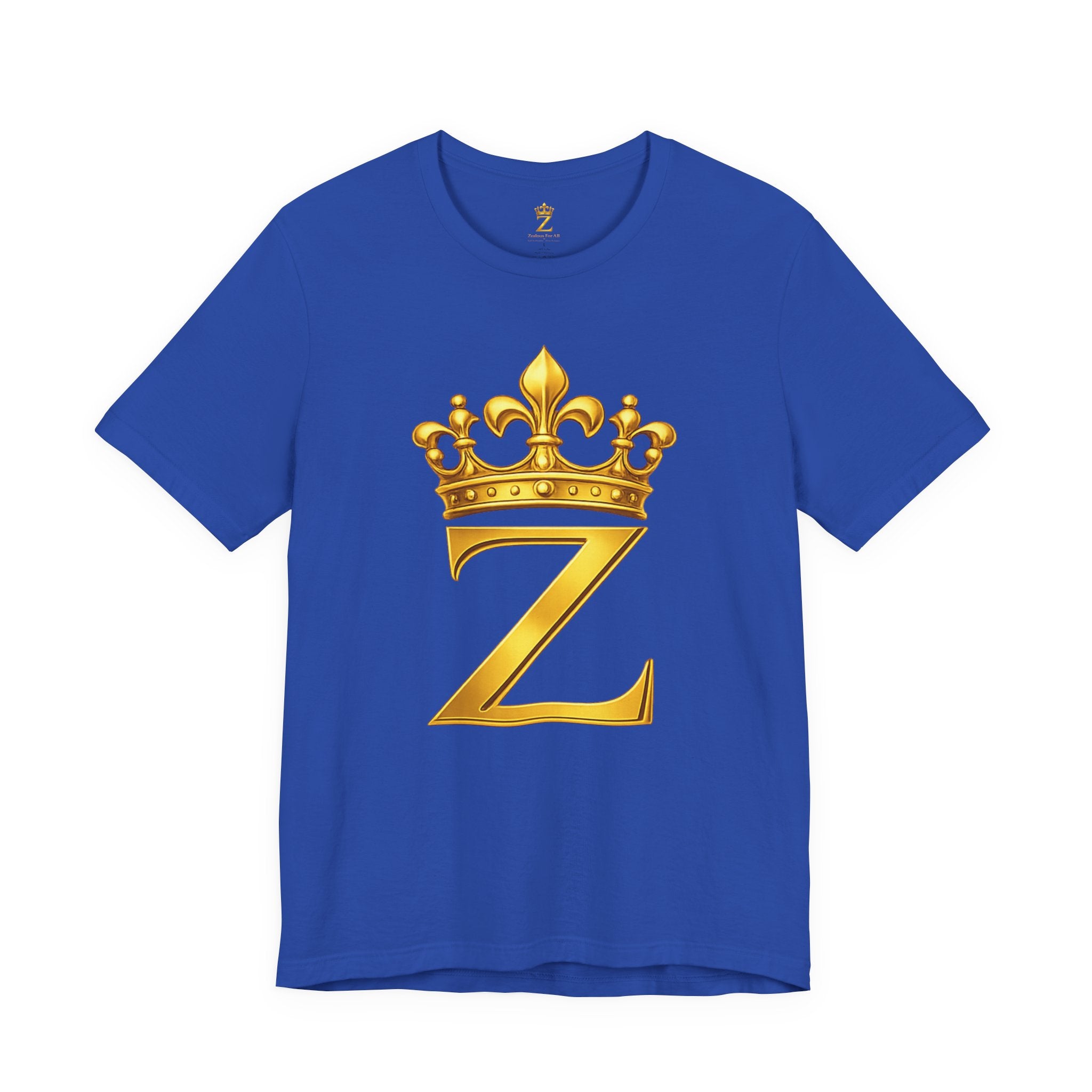 Unisex "Z" T-Shirt (Gold Logo) Printify