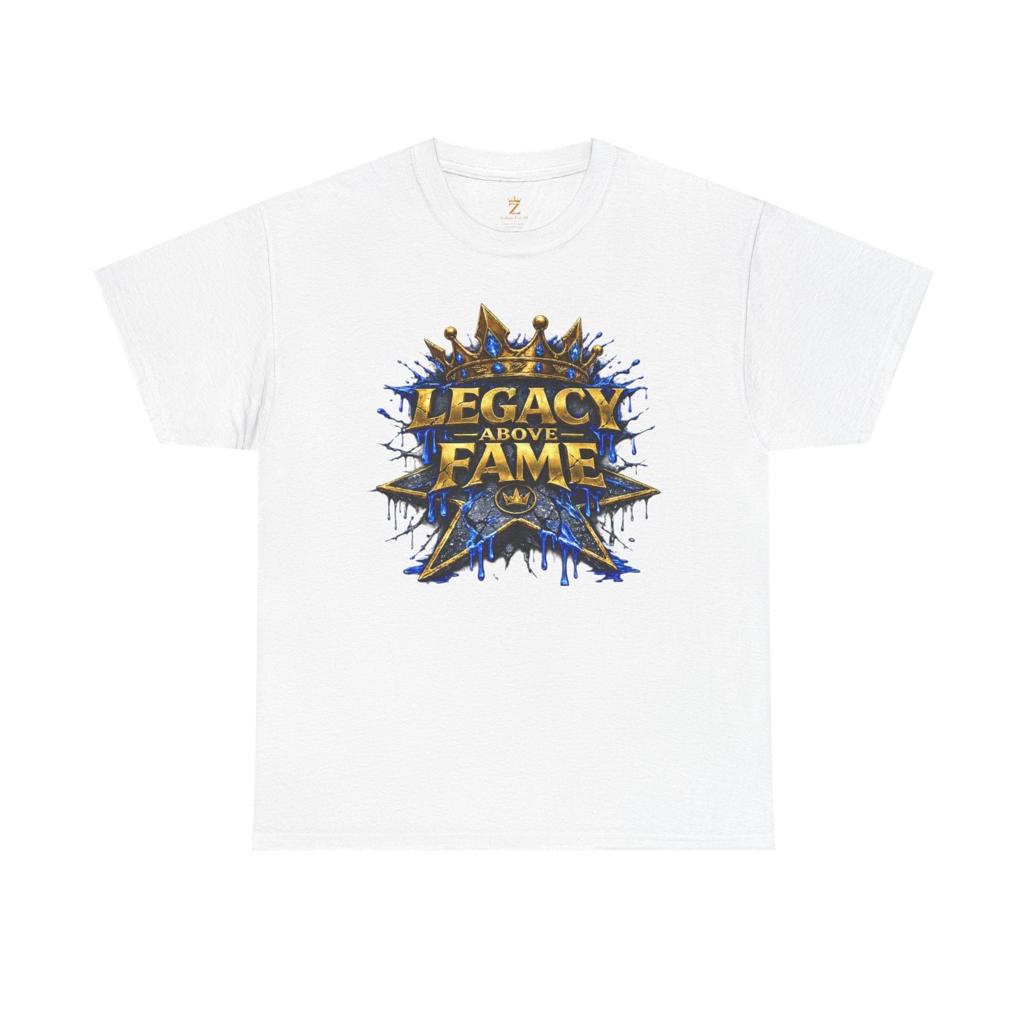 Adult Legacy Above Fame Graphic T-Shirt (Blue Drip)