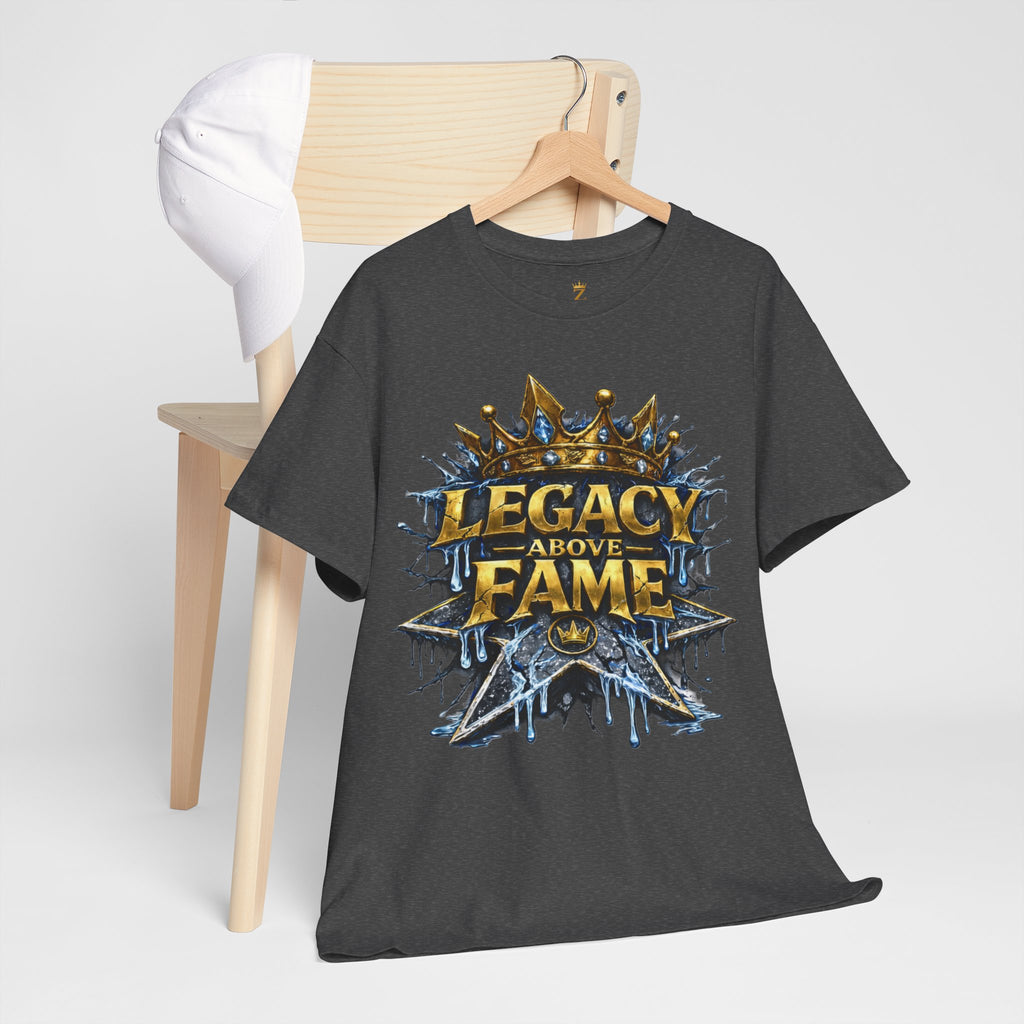 Adult Legacy Above Fame Graphic T-Shirt (Icy Blue Drip) - Zealous For All