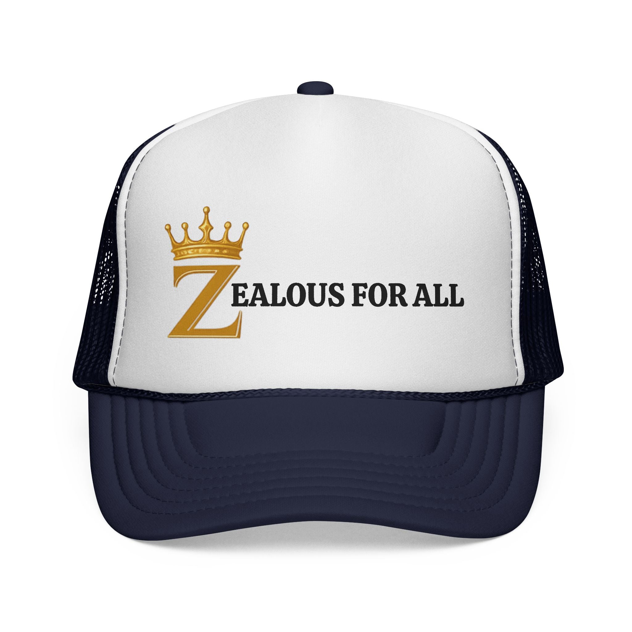 Zealous For All Trucker Caps Printify