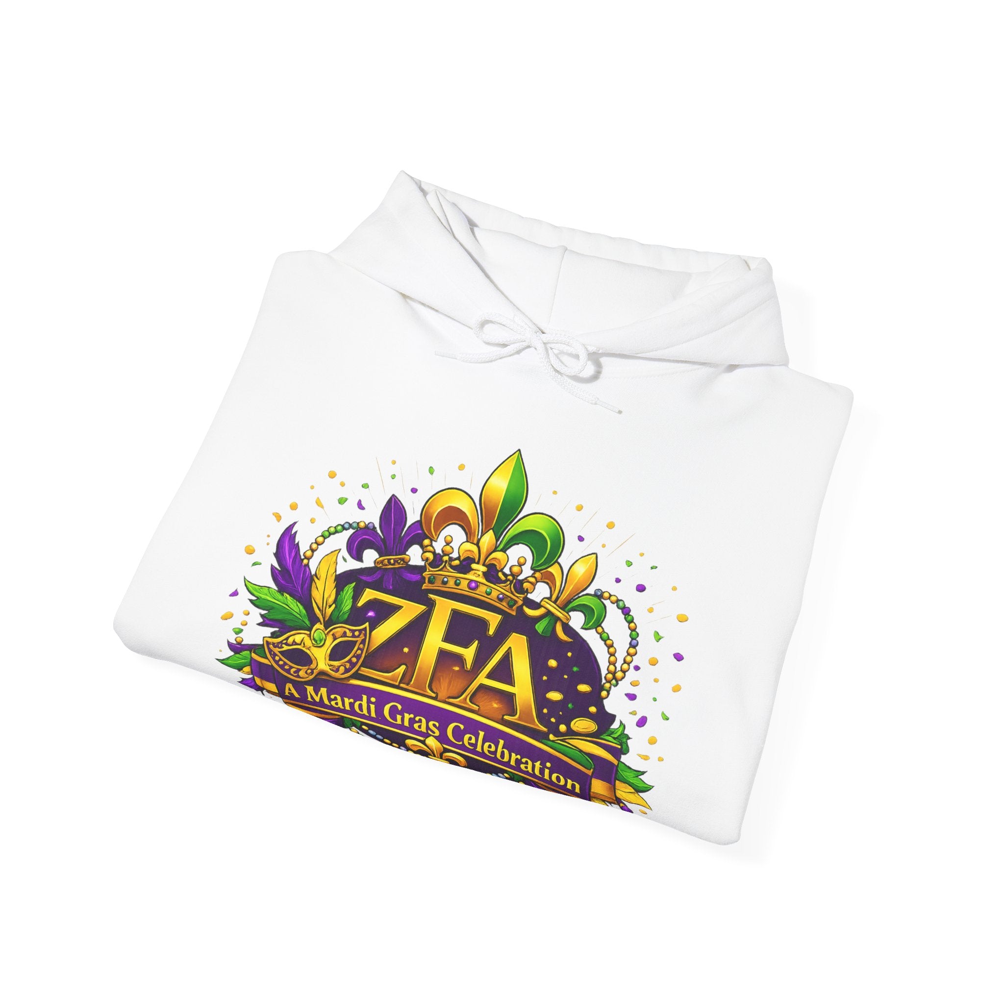 COMING WINTER... ZFA Mardi Gras Celebration Hoodie — Mardi Gras Edition Printify