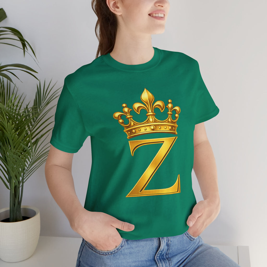 Unisex "Z" T-Shirt (Gold Logo) Printify