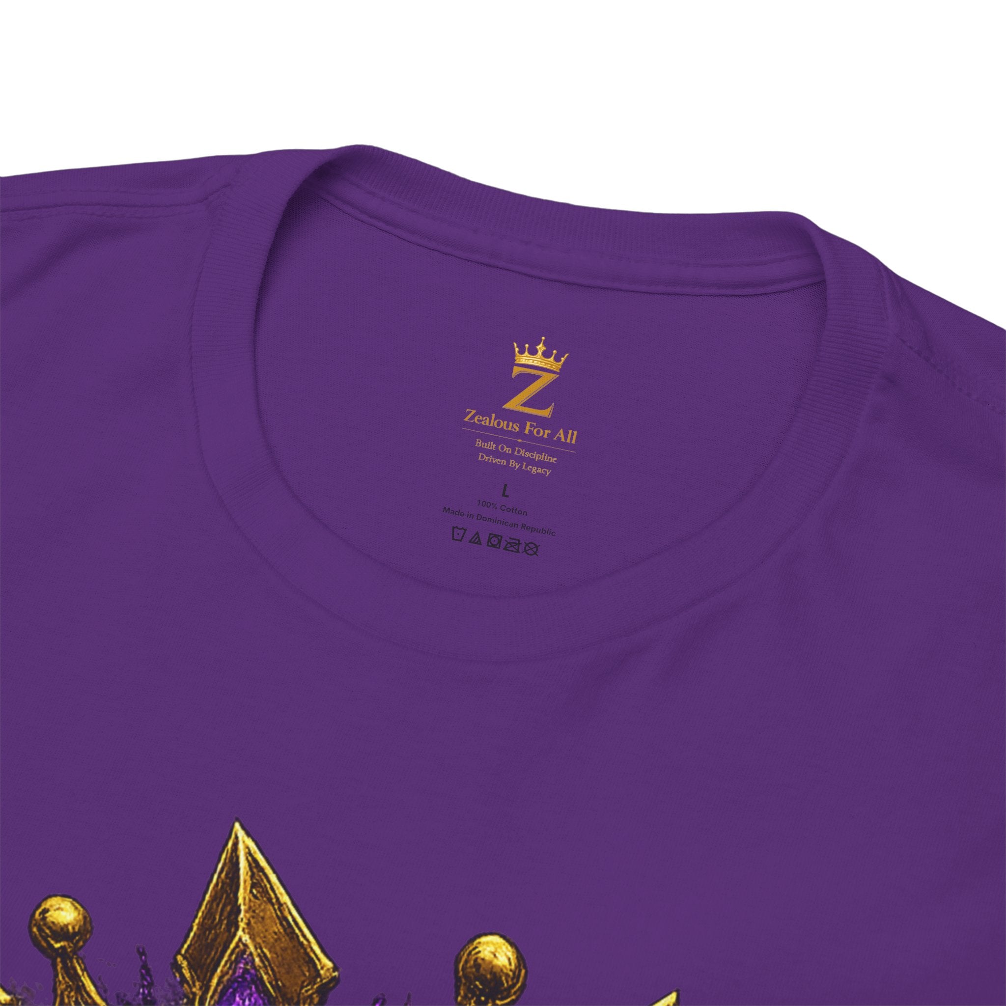 Adult Legacy Above Fame Graphic T-Shirt (Purple Drip) - Zealous For All
