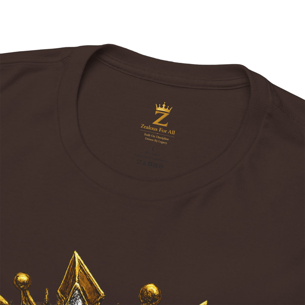 Adult Legacy Above Fame Graphic T-Shirt (Gold Drip) - Zealous For All