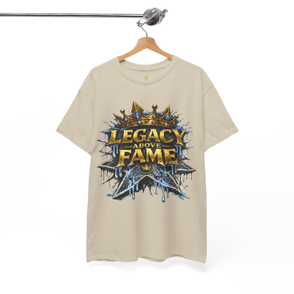 Adult Legacy Above Fame Graphic T-Shirt (Icy Blue Drip) - Zealous For All