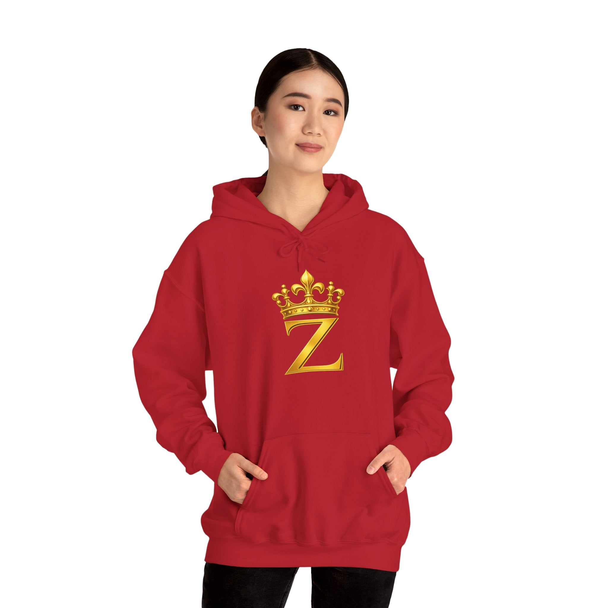 Zealous For All Hoodie — Gold Logo Printify