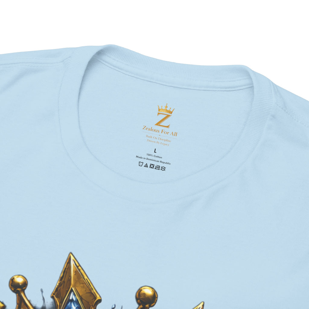 Adult Legacy Above Fame Graphic T-Shirt (Icy Blue Drip) - Zealous For All