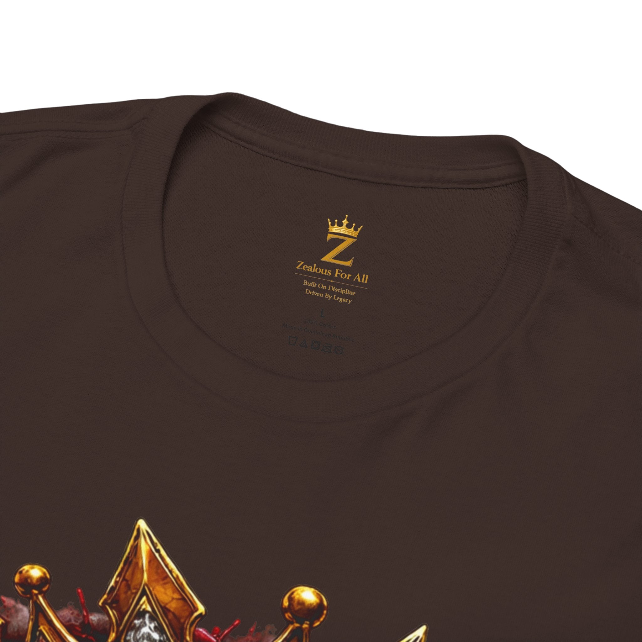 Adult Legacy Above Fame Graphic T-Shirt (Red Drip) - Zealous For All