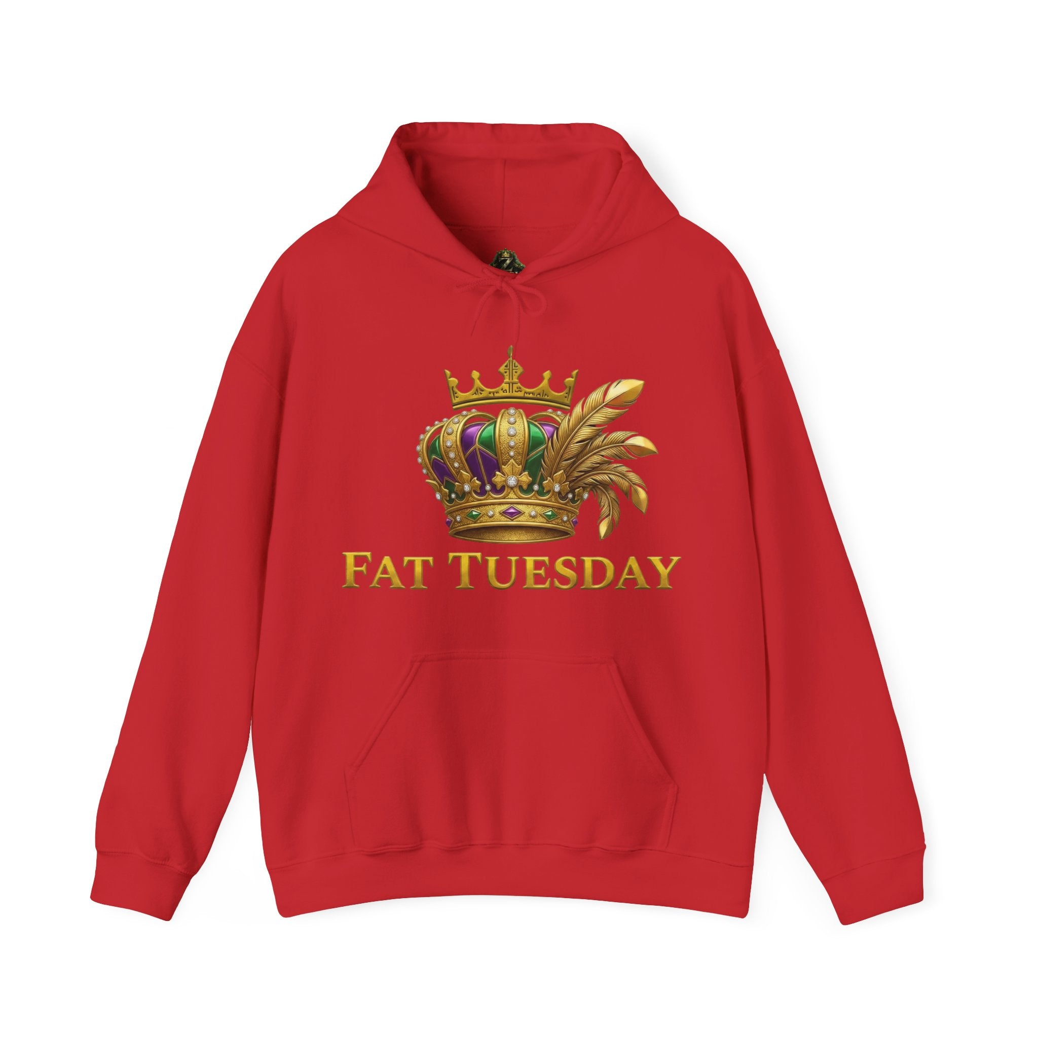 Adult "Zealous For All" Mardi Gras Crown Hoodie — Fat Tuesday Edition - Zealous For All