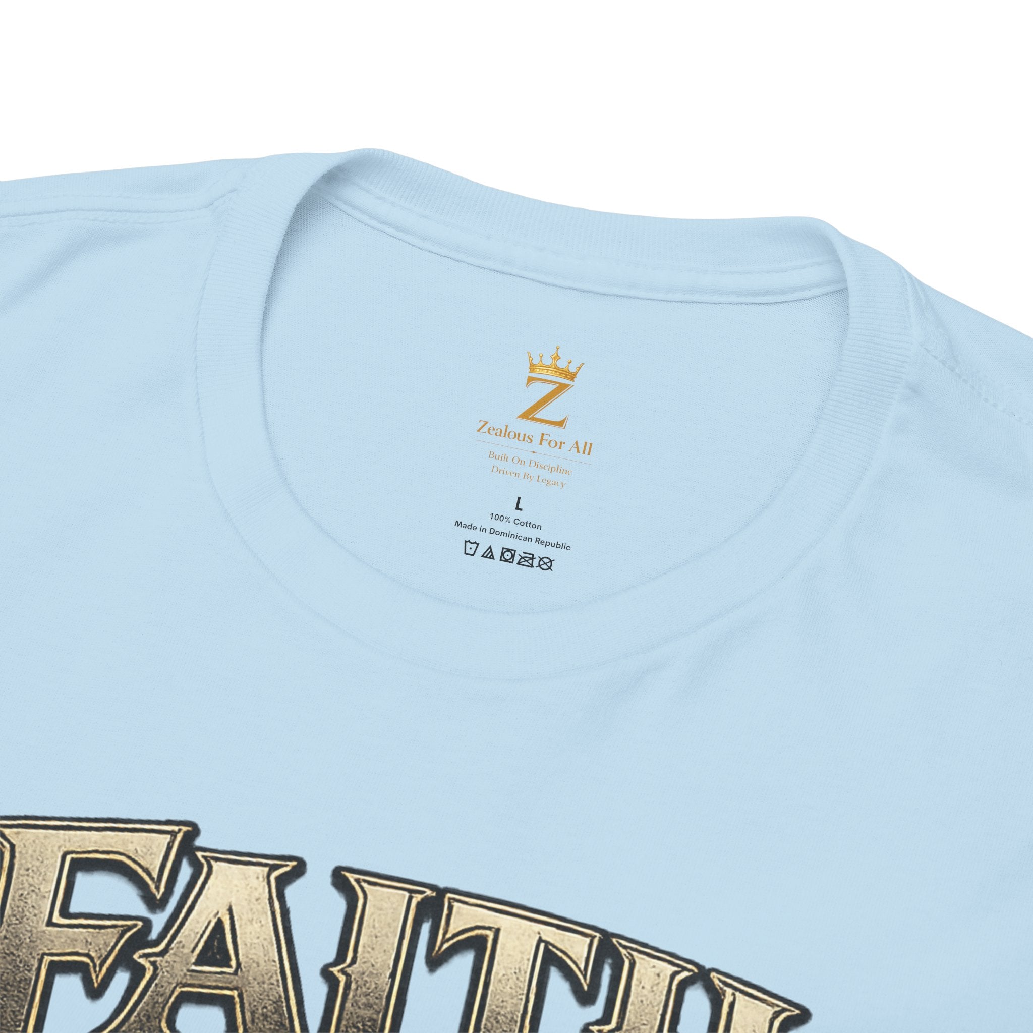 Adult Faith Prevails T‑Shirt (Red Anchor) Printify