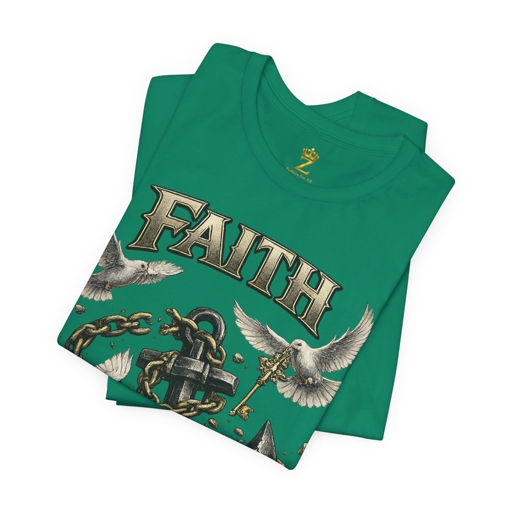 Faith Prevails T‑Shirt (Black Anchor) Printify