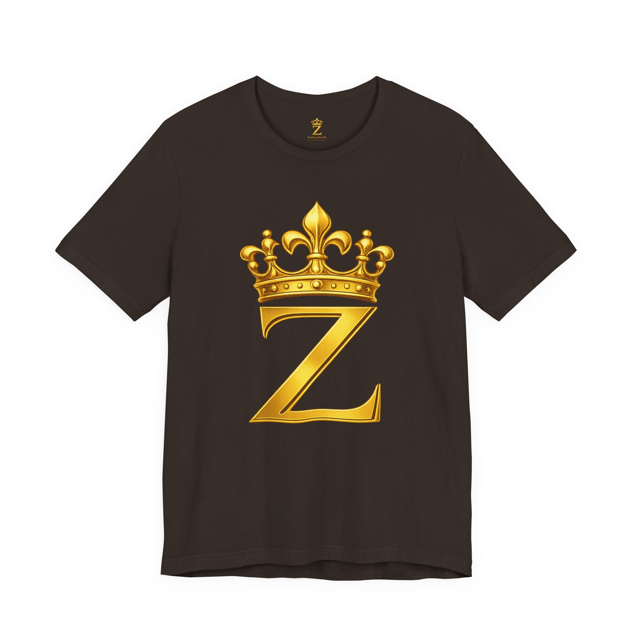 Unisex "Z" T-Shirt (Gold Logo) Printify