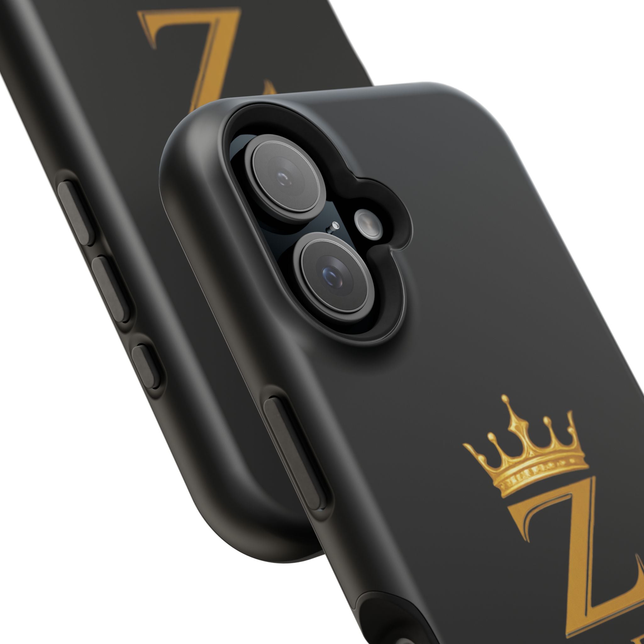 Phone Case — "Zealous For All" Gold Crown Impact-Resistant Case Printify