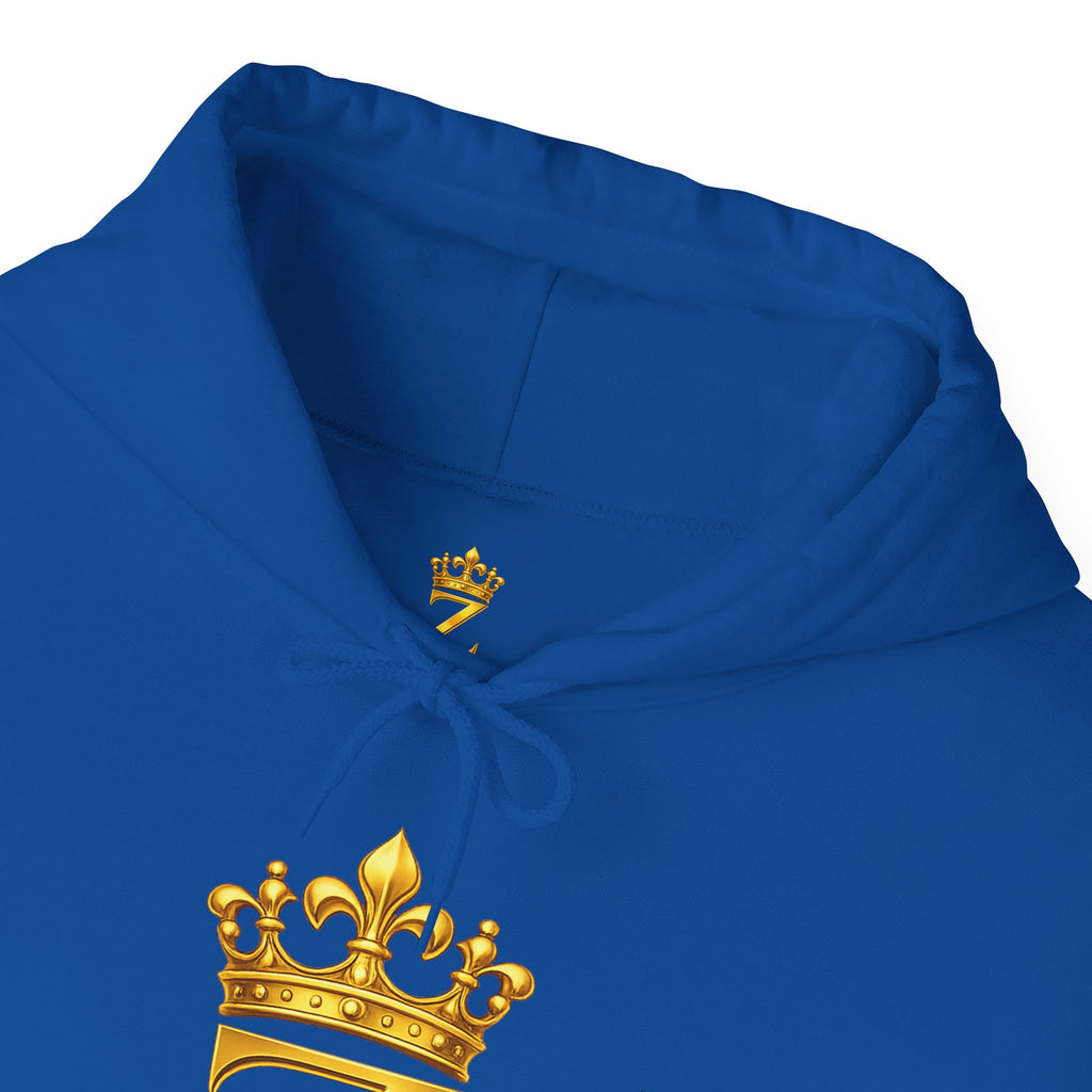 Zealous For All Hoodie — Gold Logo Printify