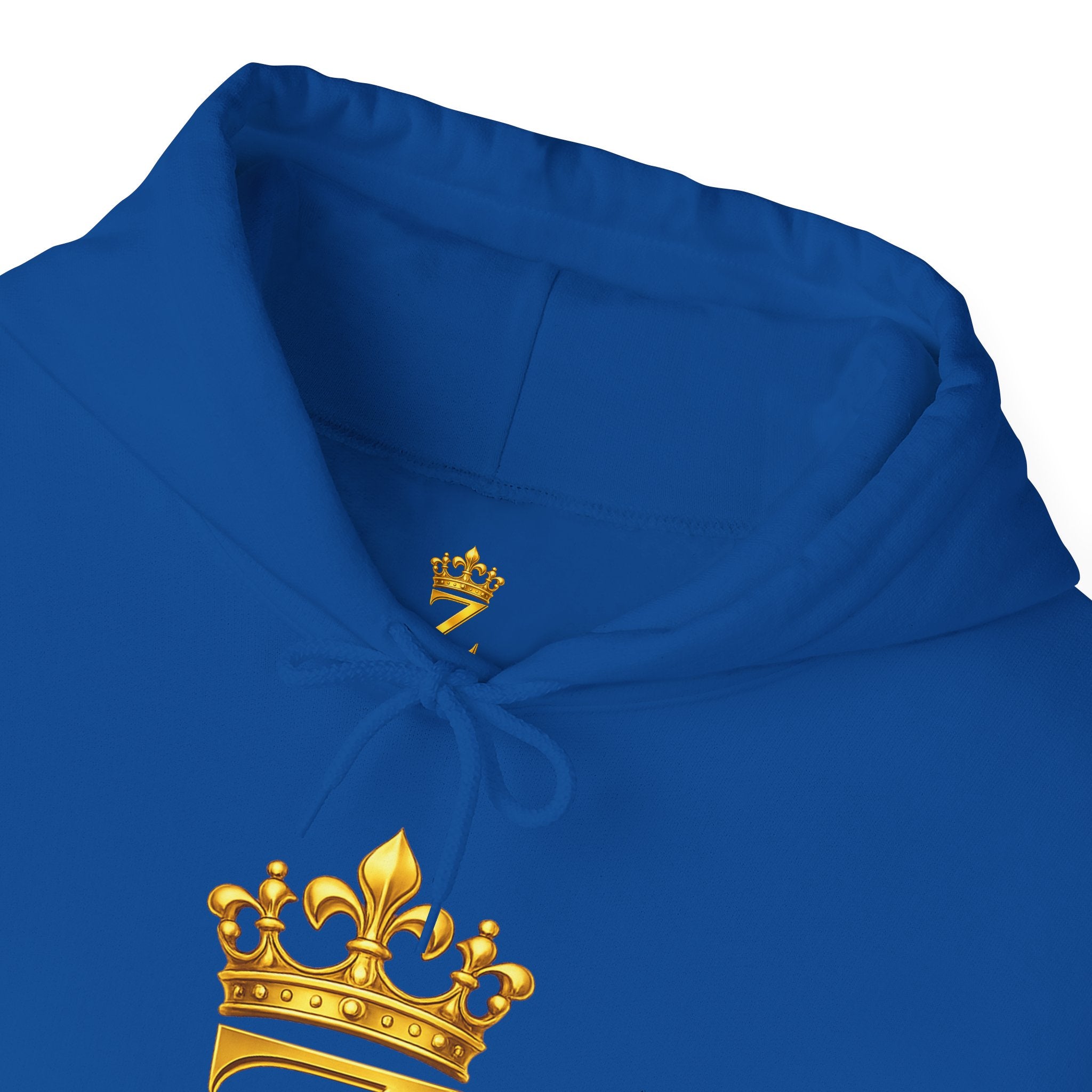 Zealous For All Hoodie — Gold Logo Printify