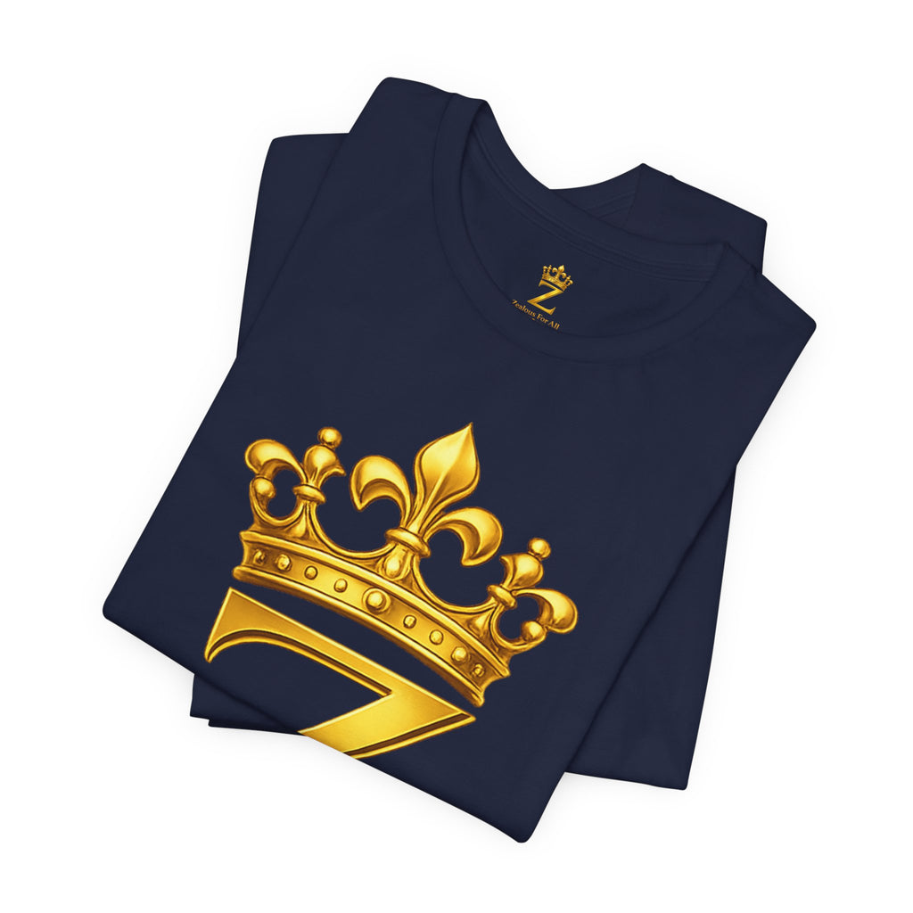 Unisex "Z" T-Shirt (Gold Logo) Printify