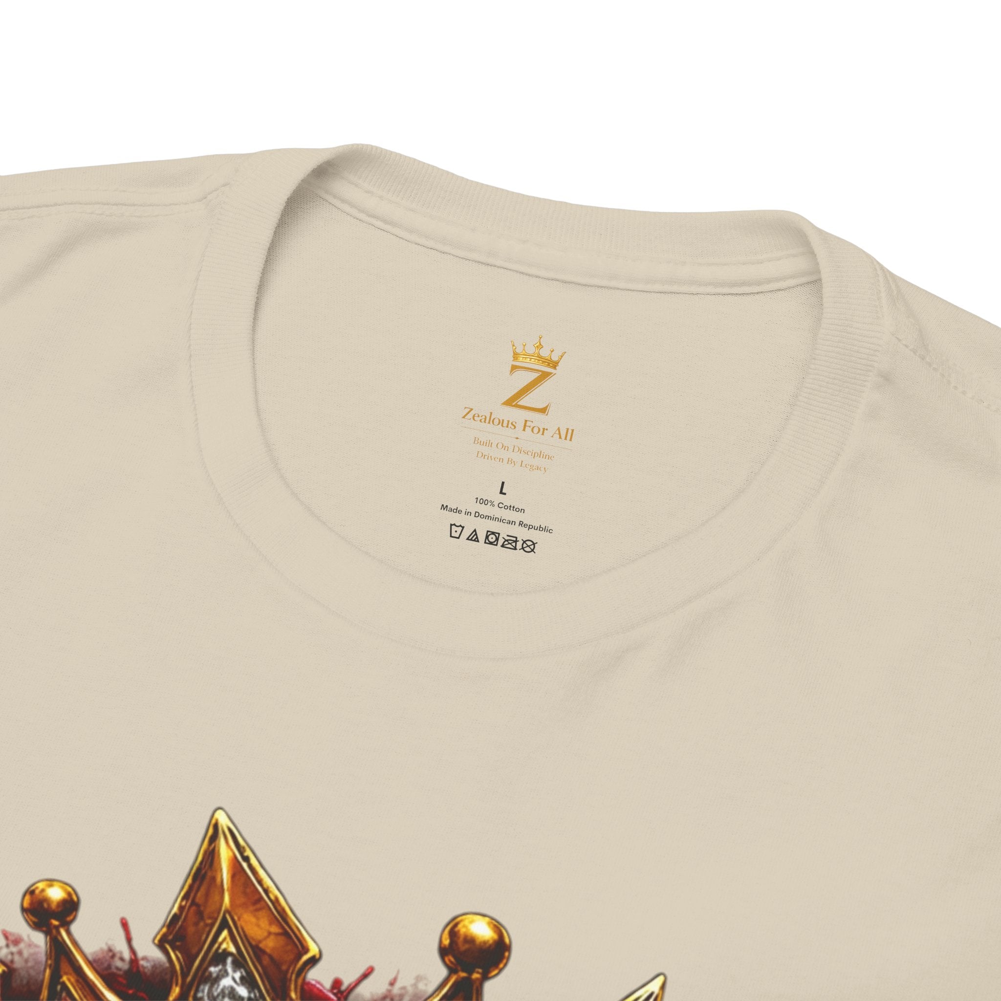 Adult Legacy Above Fame Graphic T-Shirt (Red Drip) - Zealous For All